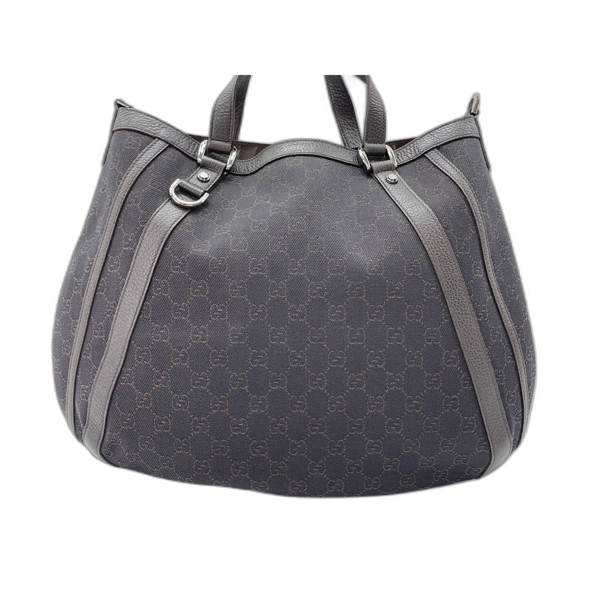 Gucci Abbey Brown Tote Bag (Pre-Owned)