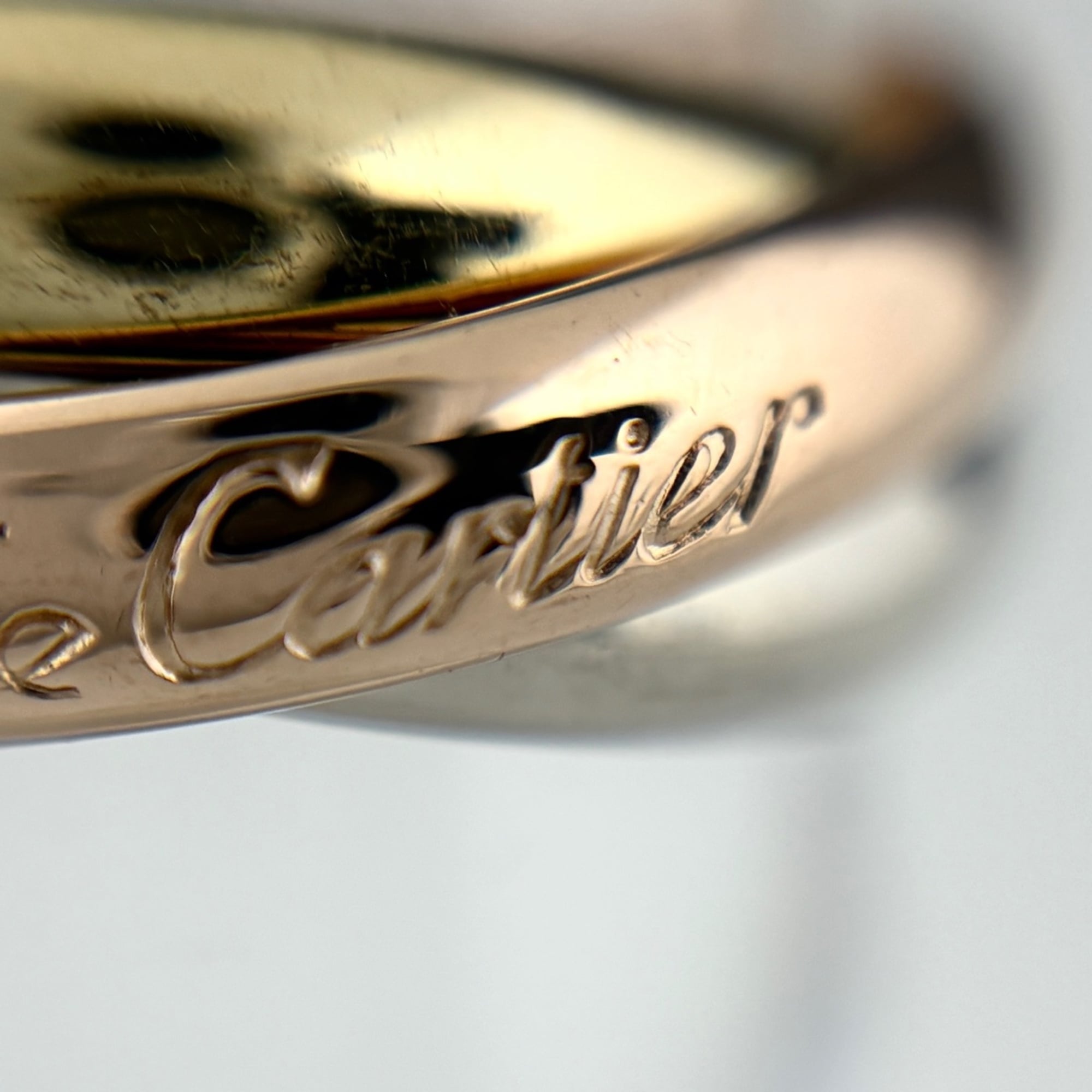 Cartier Yellow Gold (18K) Pink Gold (18K) White Gold (18K) Band Ring (Pre-Owned)