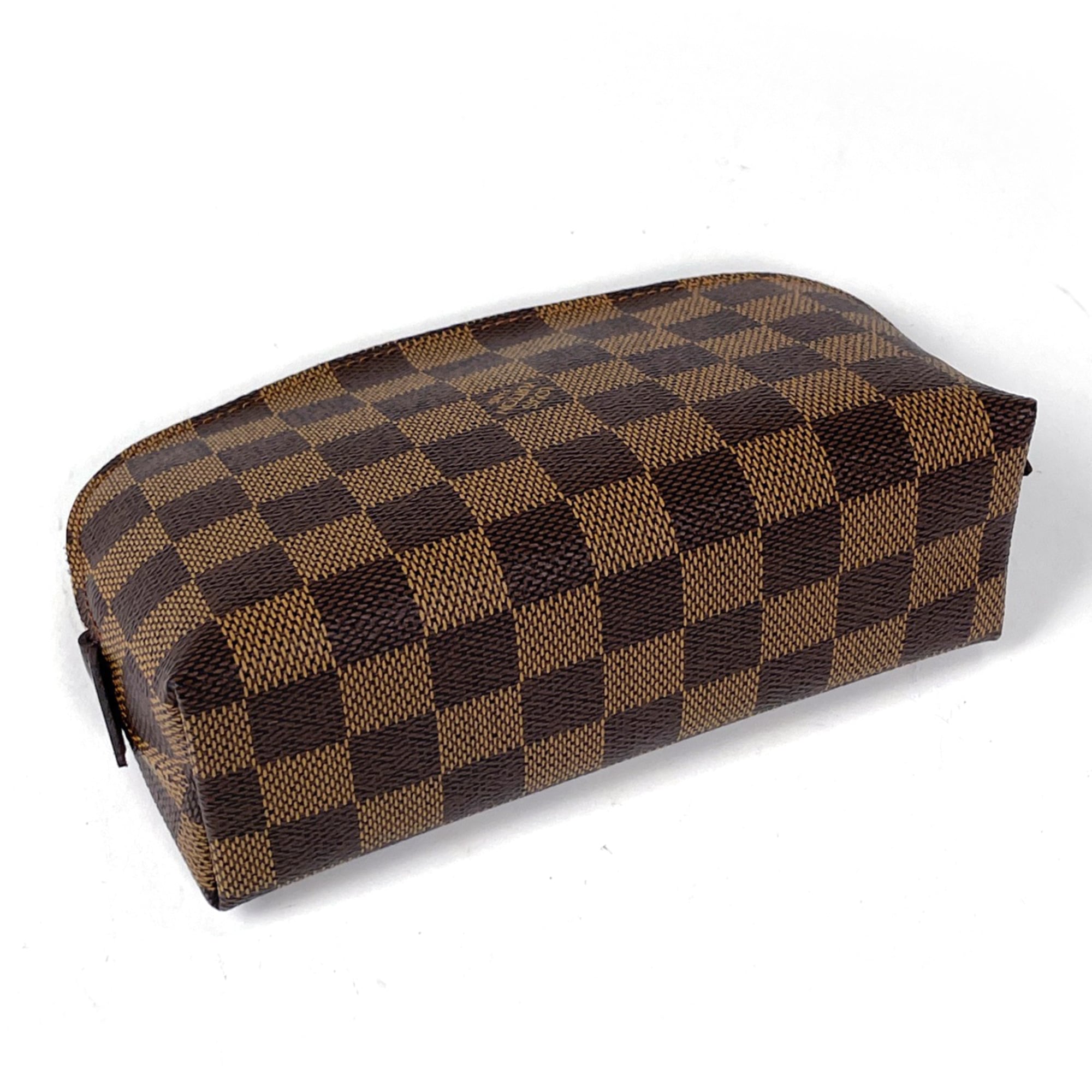 Louis Vuitton Brown Damier Canvas Pochette Pouch (Pre-Owned)