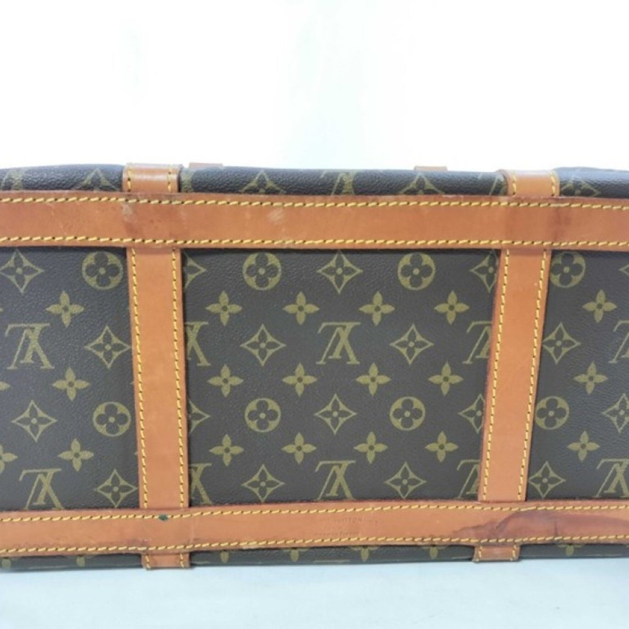 Louis Vuitton Brown Monogram Boston Bag Handbag (Pre-Owned)