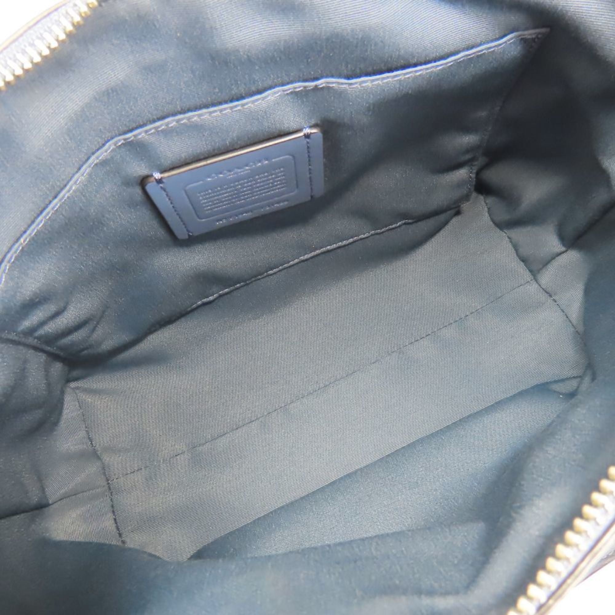 Coach Blue Leather Handbag (Pre-Owned)