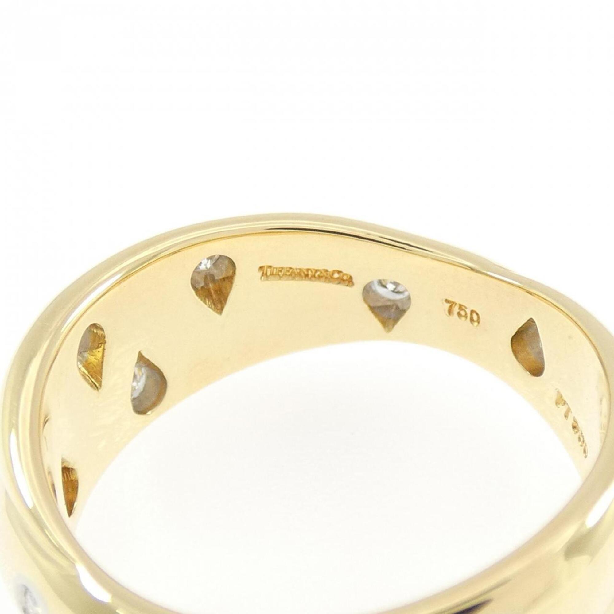 Tiffany Yellow Gold (18K) Platinum 950 Band Ring (Pre-Owned)