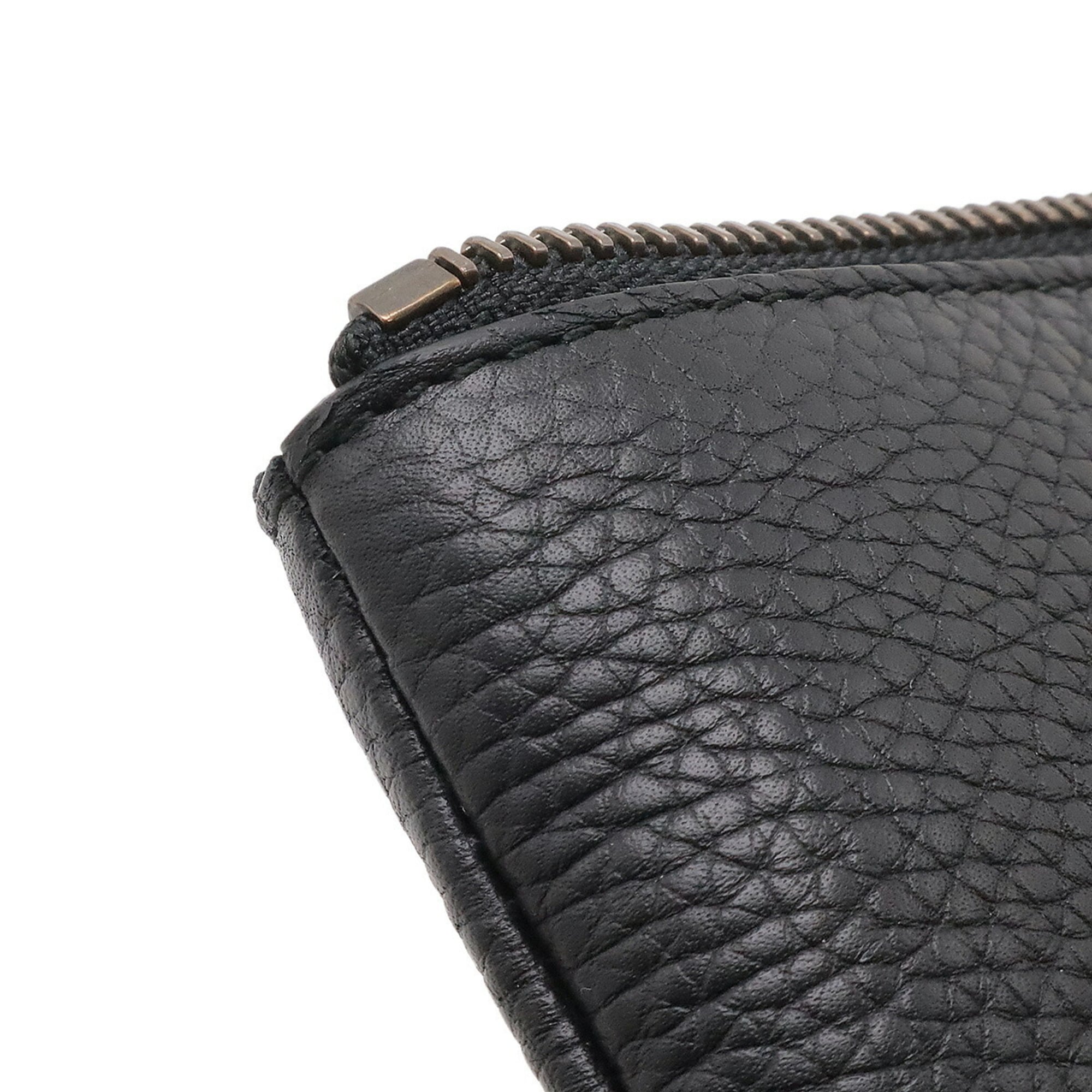 Gucci Black Leather Clutch Bag (Pre-Owned)