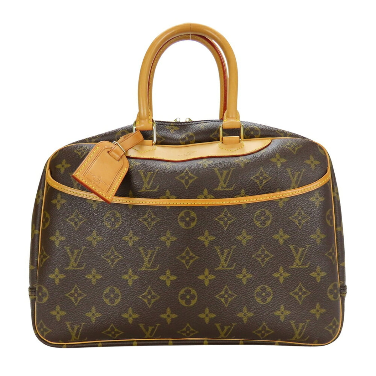 Louis Vuitton Brown Monogram Monogram Leather Handbag (Pre-Owned)