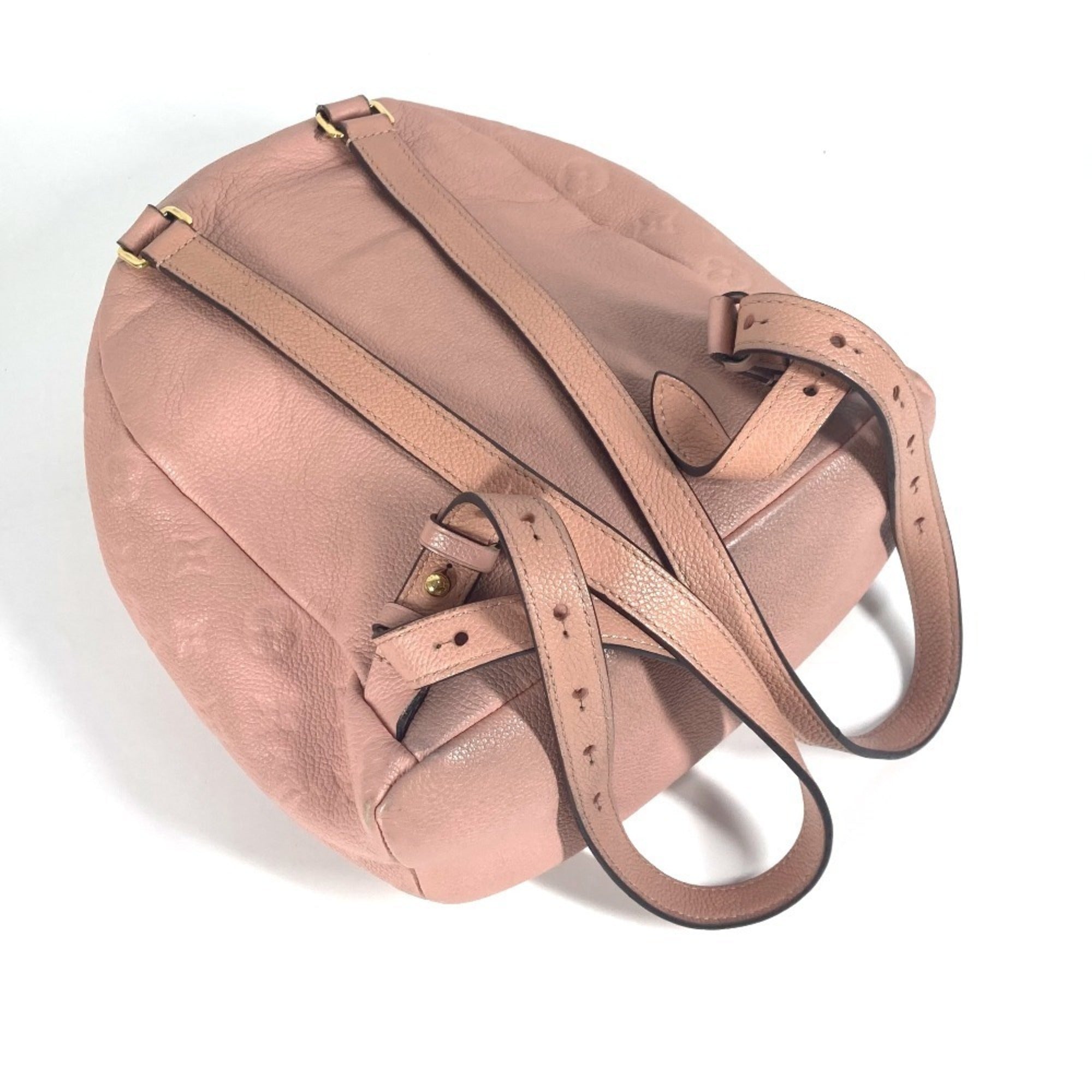Louis Vuitton Galle Pink Monogram Empreinte Backpack (Pre-Owned)