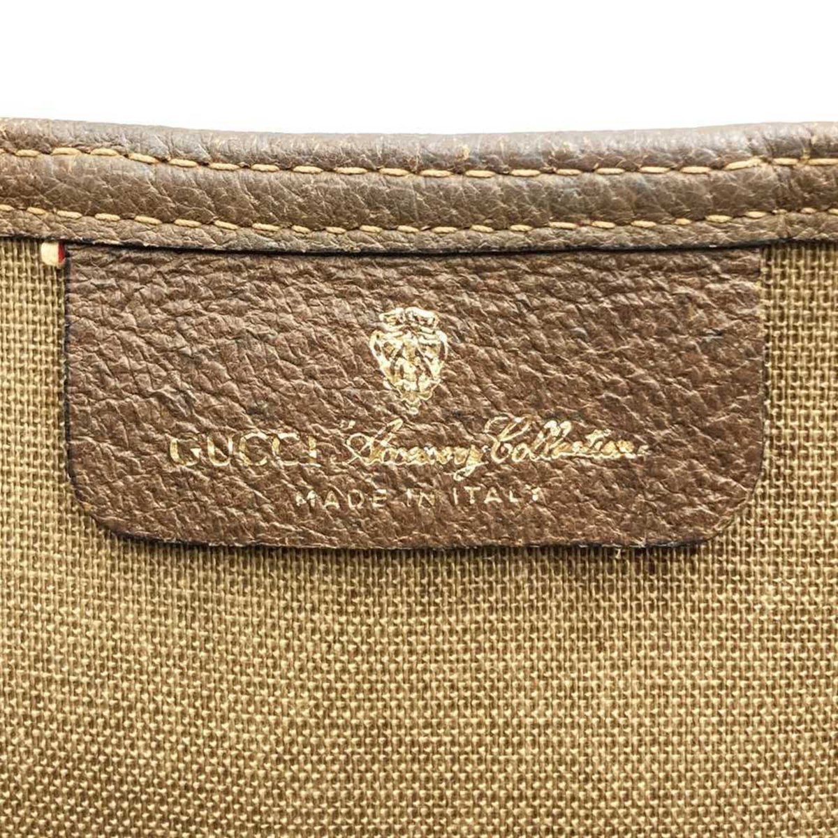 Gucci Brown Gg Supreme Tote Bag (Pre-Owned)