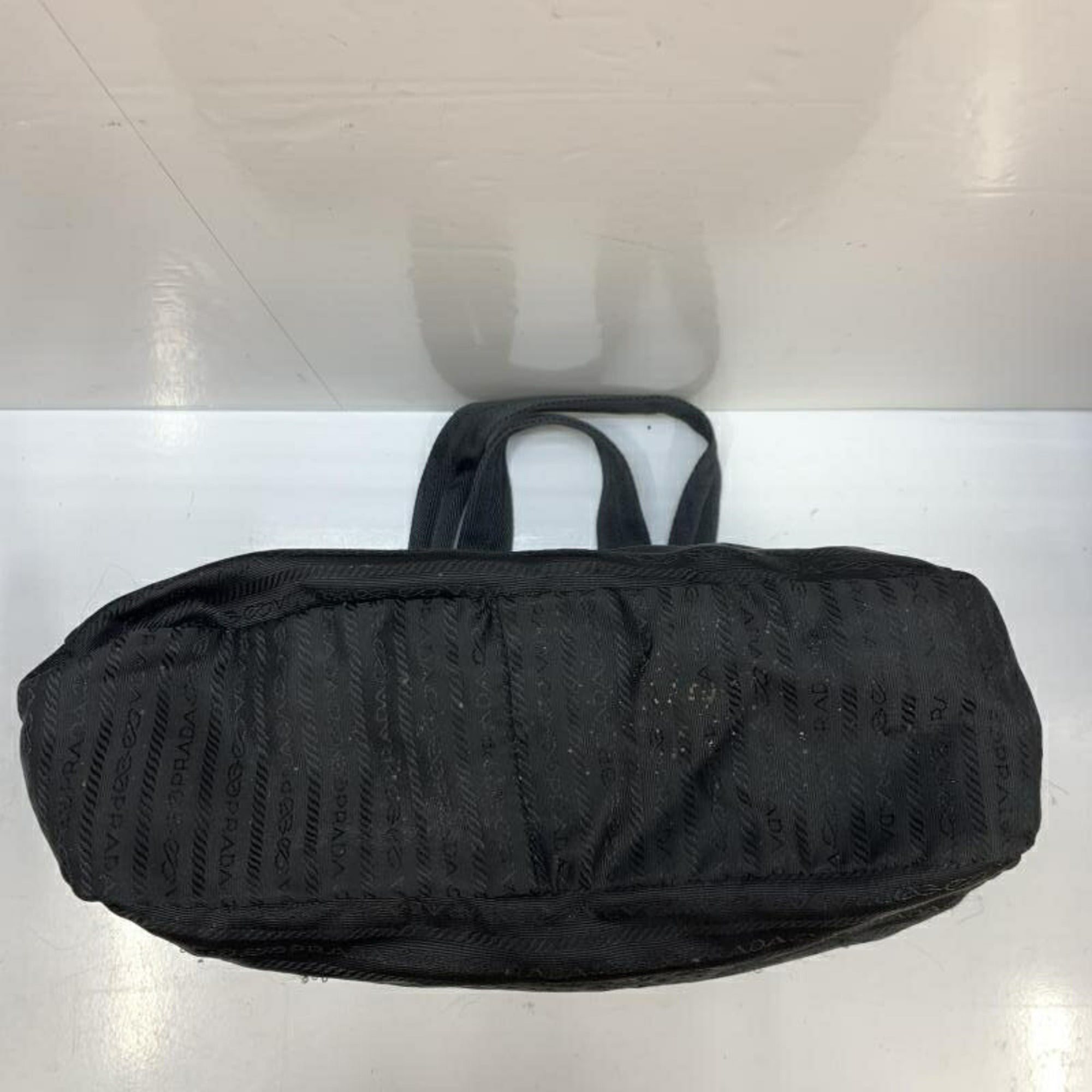 Prada Blue Green Nylon Shoulder Bag Tote Bag (Pre-Owned)