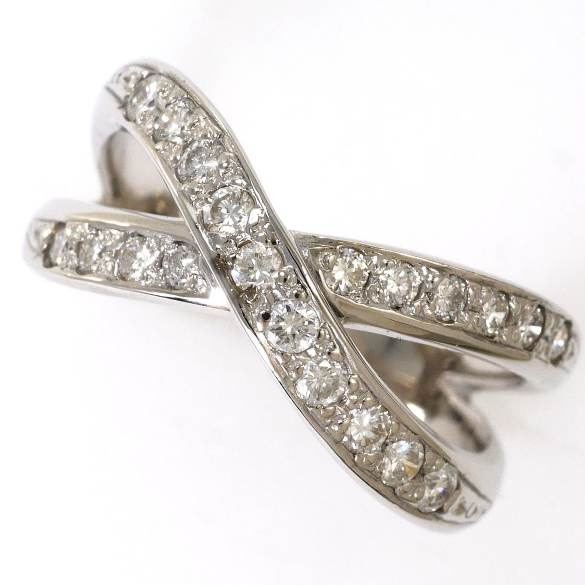 Unbranded White Gold White Gold (18K) Band Ring (Pre-Owned)