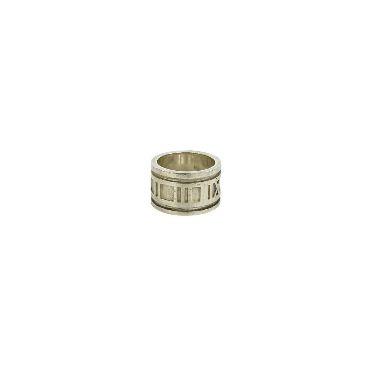 Tiffany Silver Silver 925 Band Ring (Pre-Owned)