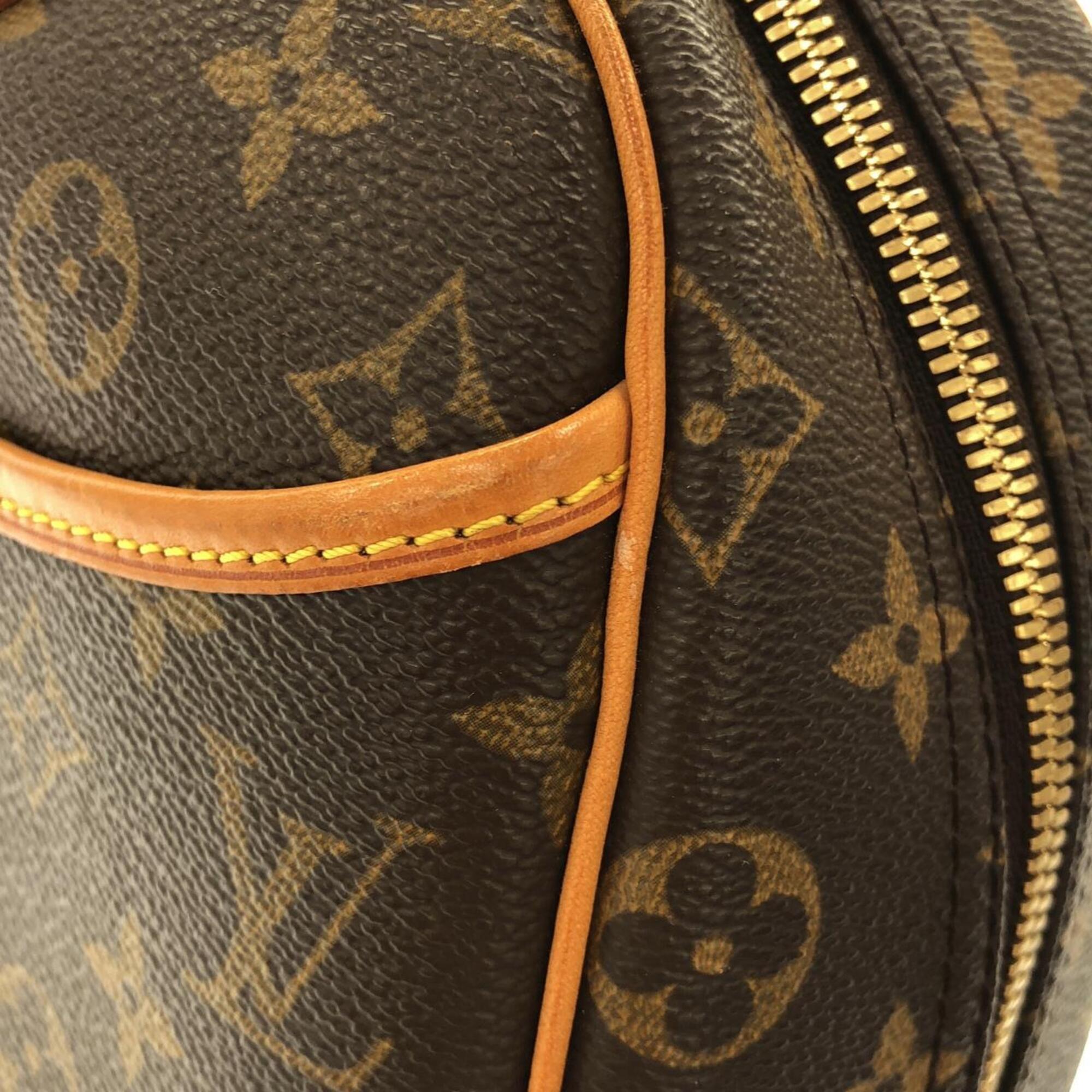 Louis Vuitton Marron Coated Canvas Handbag (Pre-Owned)