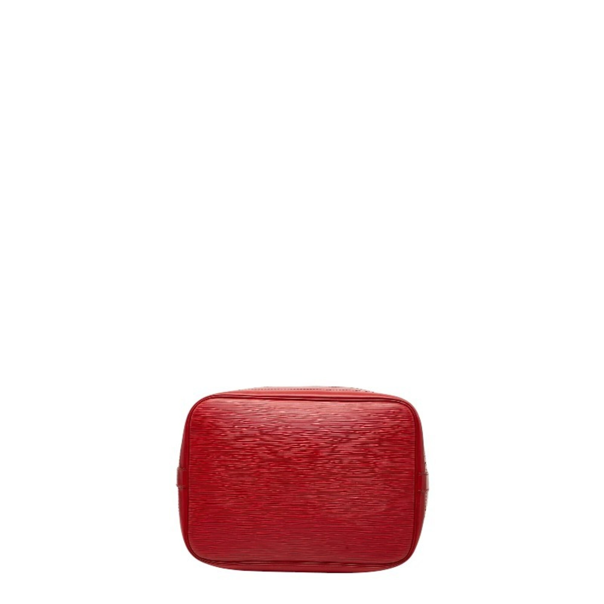 Louis Vuitton Castilian Red Leather Shoulder Bag (Pre-Owned)