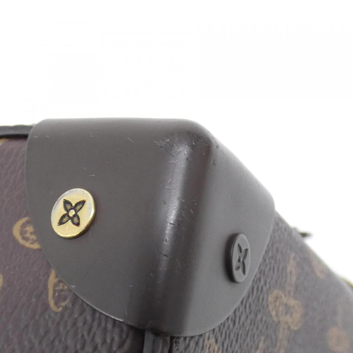 Louis Vuitton Marron Coated Canvas Handbag (Pre-Owned)