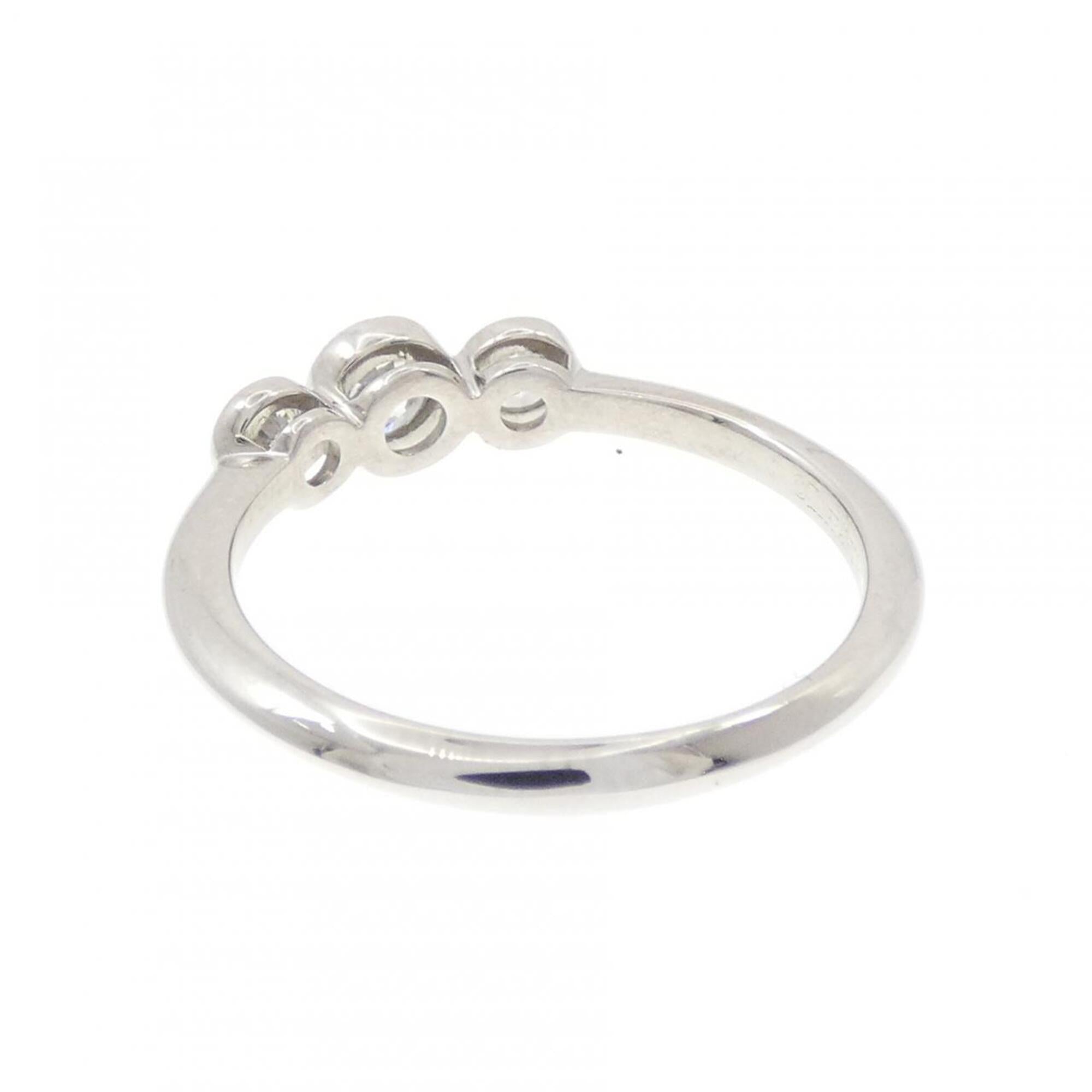 Tiffany Platinum Platinum 950 Band Ring (Pre-Owned)