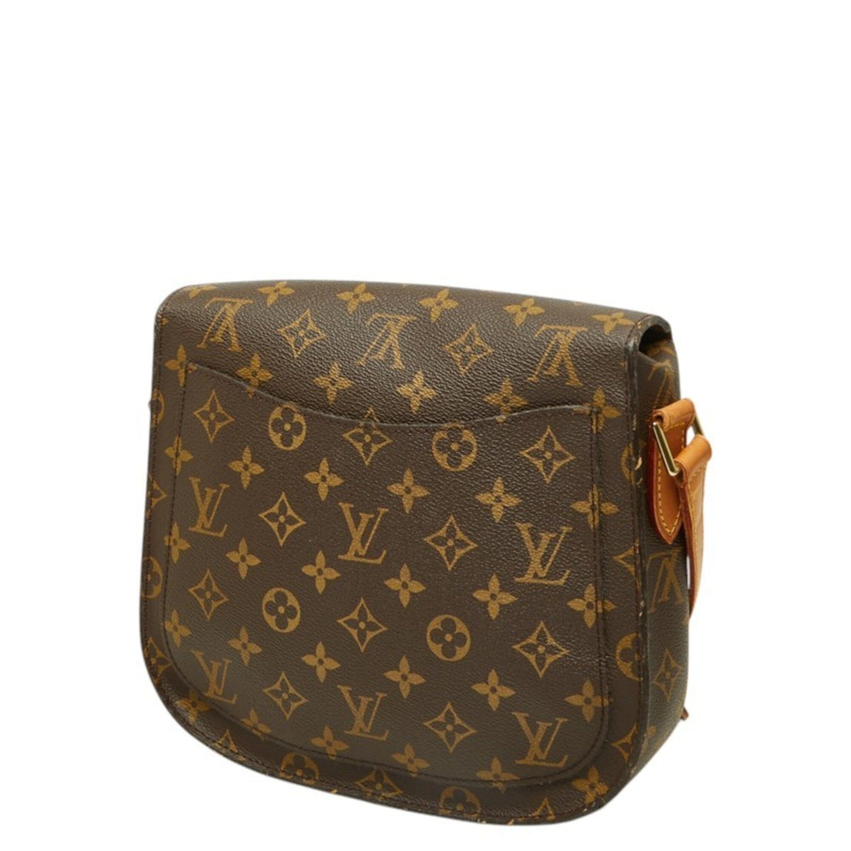 Louis Vuitton Brown Pvc Leather Shoulder Bag (Pre-Owned)