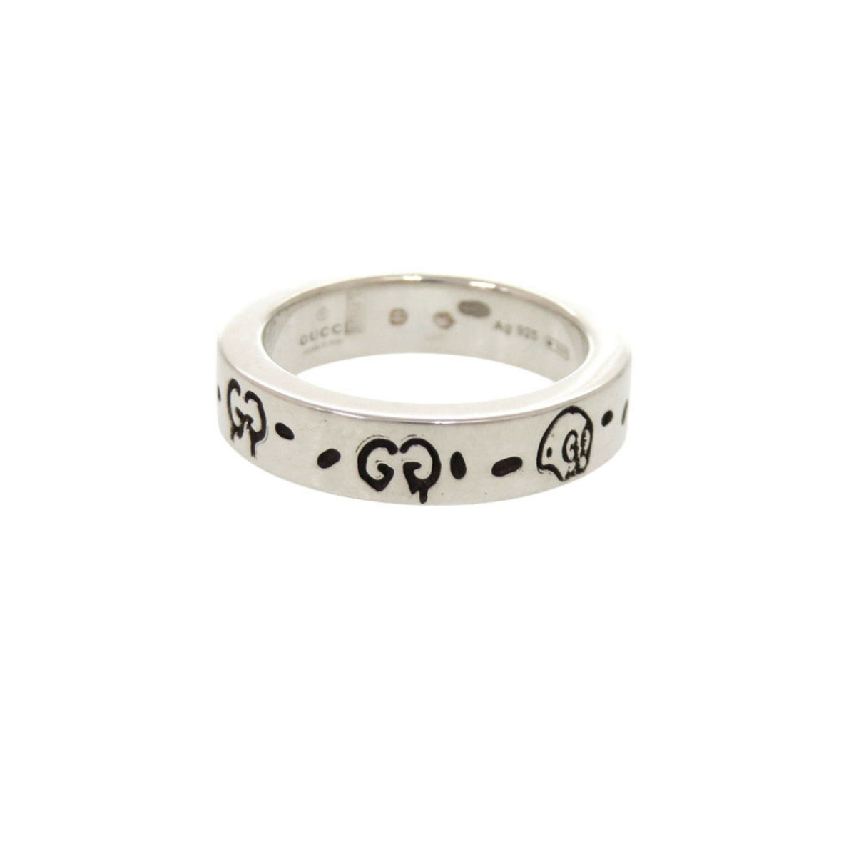 Gucci Silver Silver 925 Band Ring (Pre-Owned)