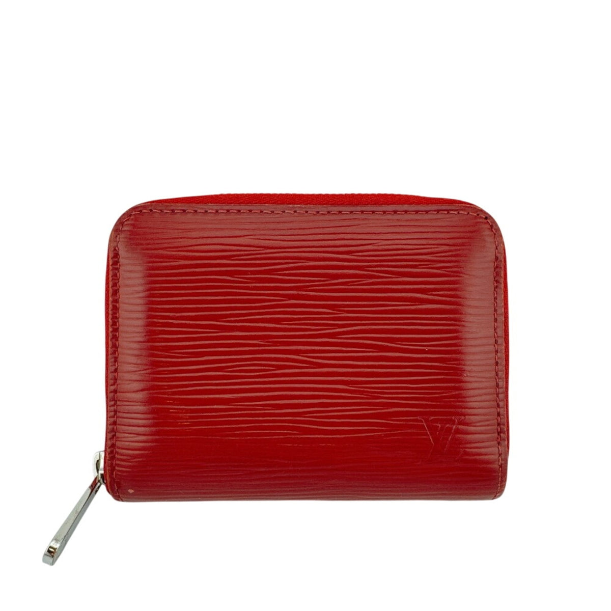 Louis Vuitton Epi Red Color Leather Coin Purse/Coin Case (Pre-Owned)