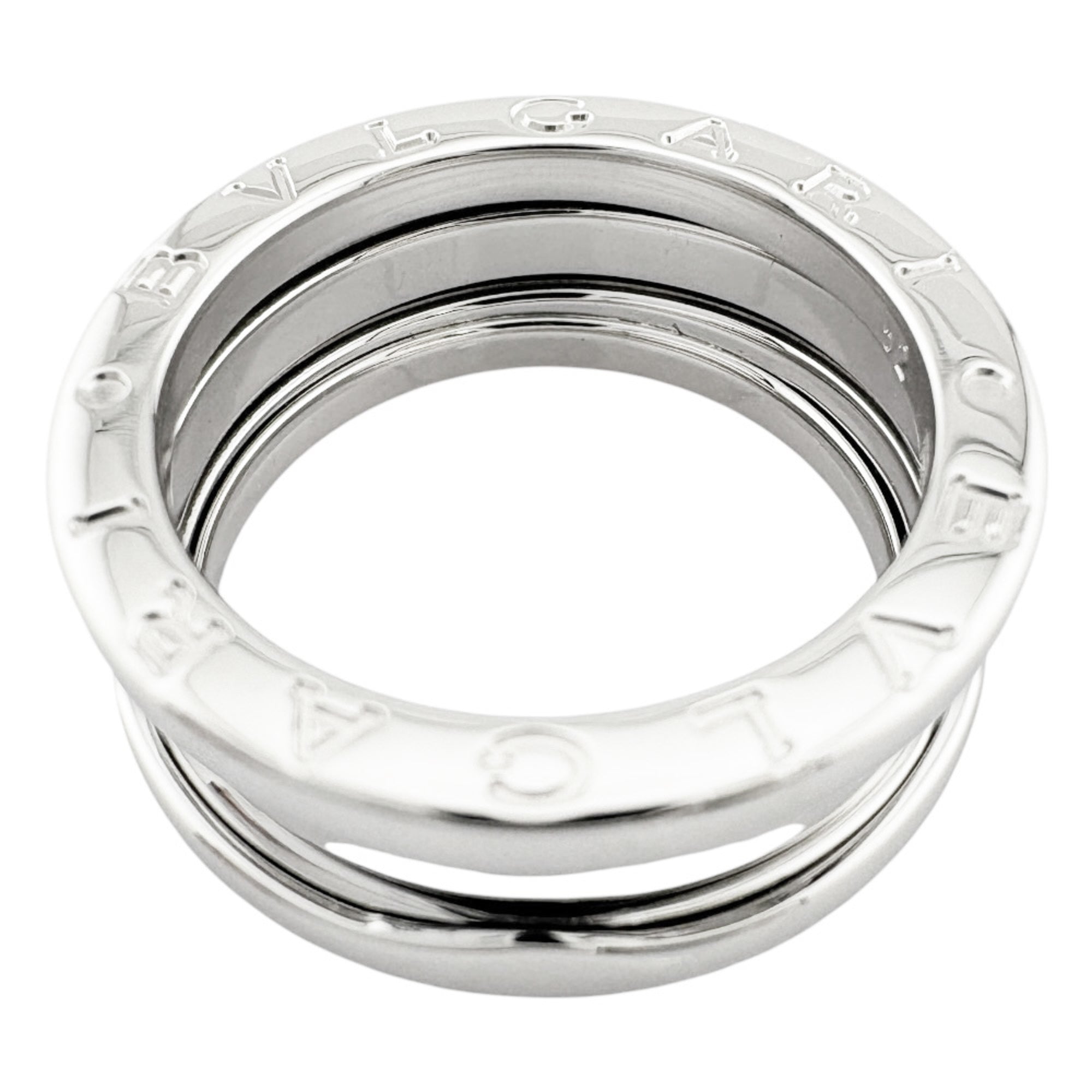 Bvlgari White Gold White Gold (18K) Band Ring (Pre-Owned)