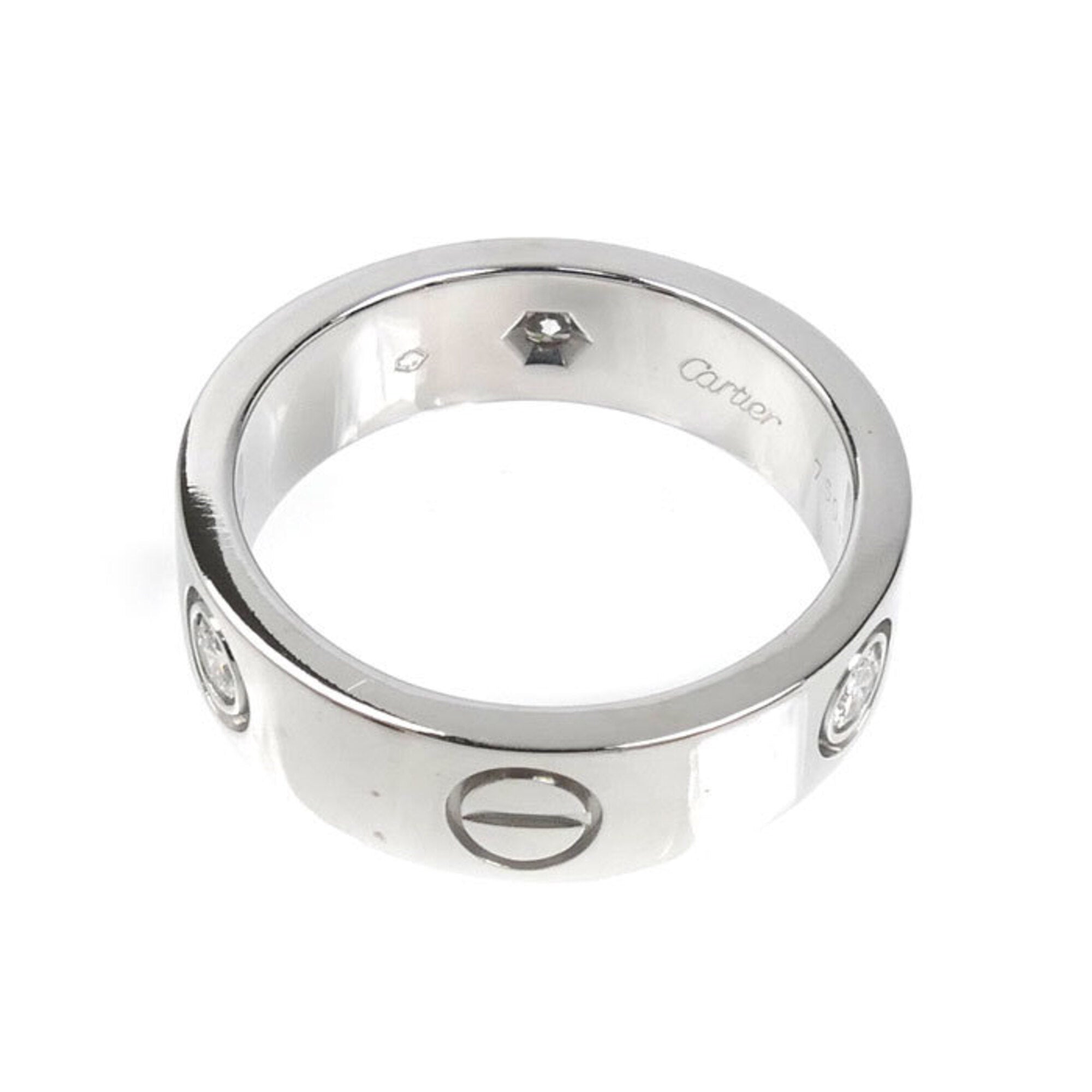 Cartier White Gold (18K) Band Ring (Pre-Owned)