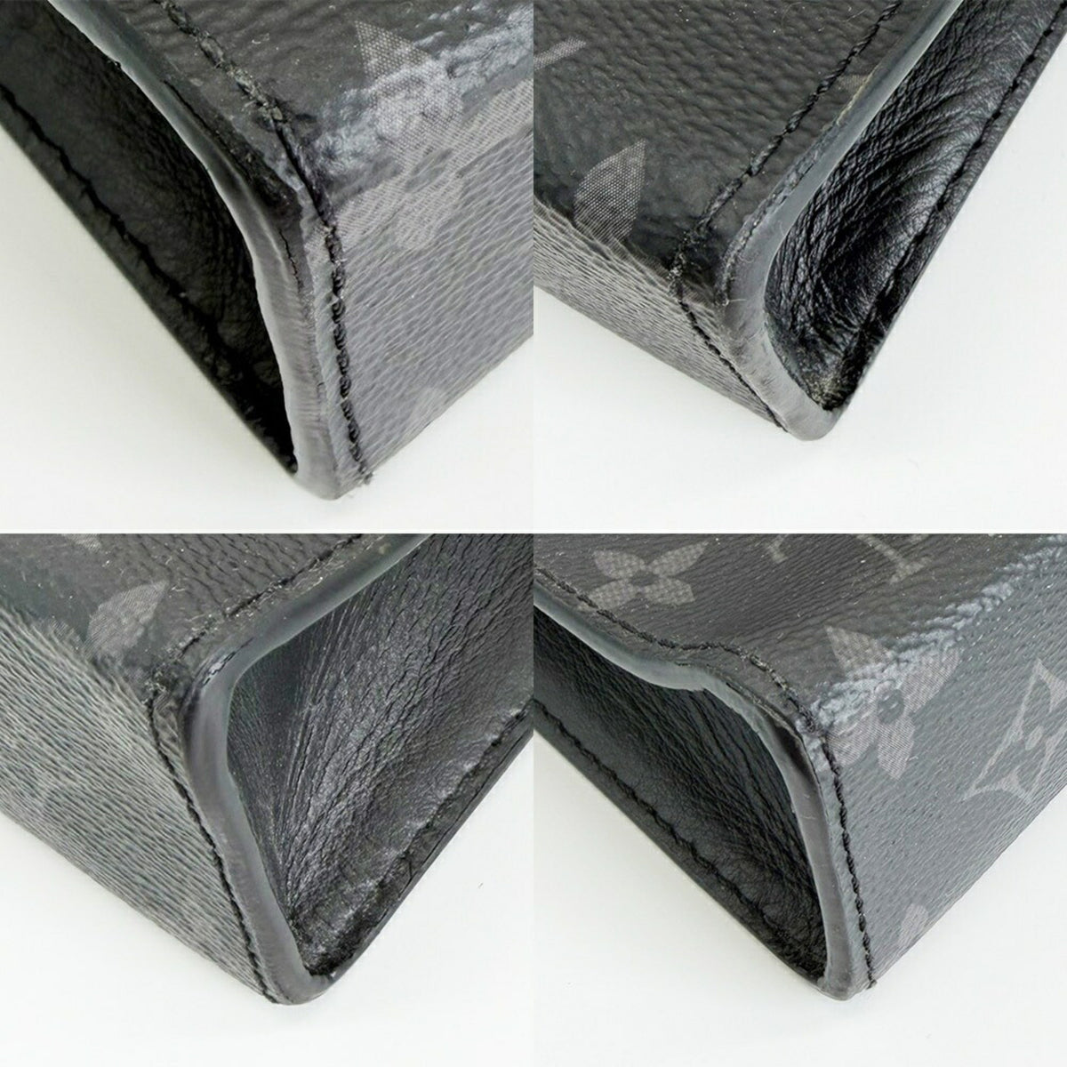 Louis Vuitton Monogram Eclipse Canvas Coin Purse/Coin Case (Pre-Owned)