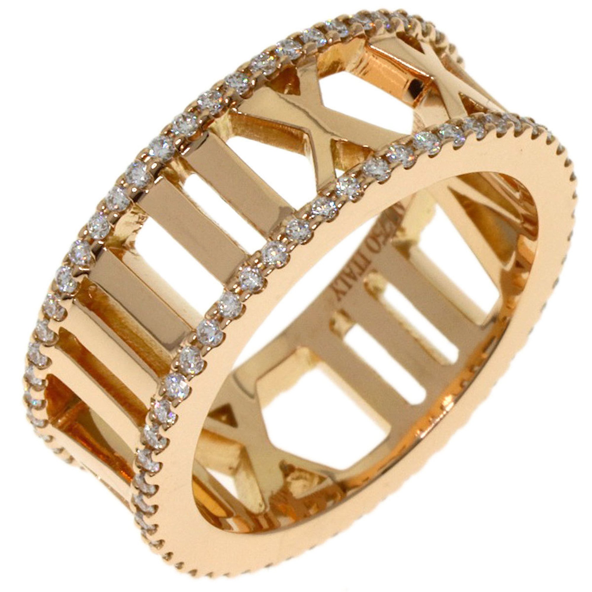 Tiffany Pink Gold (18K) Band Ring (Pre-Owned)