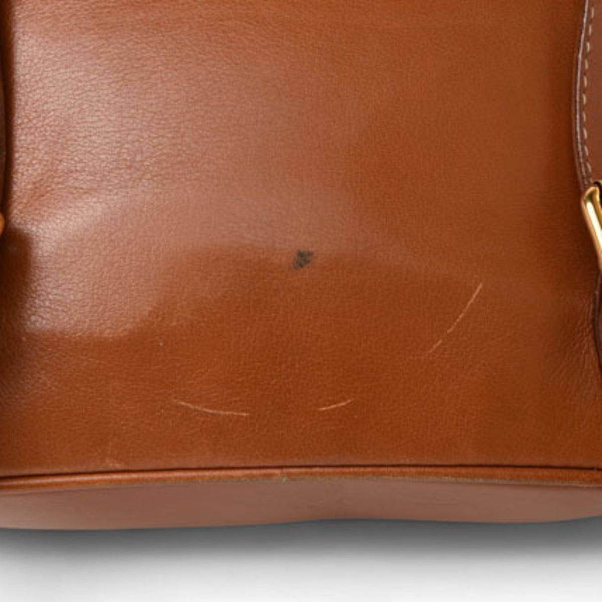 Gucci Brown Leather Backpack (Pre-Owned)