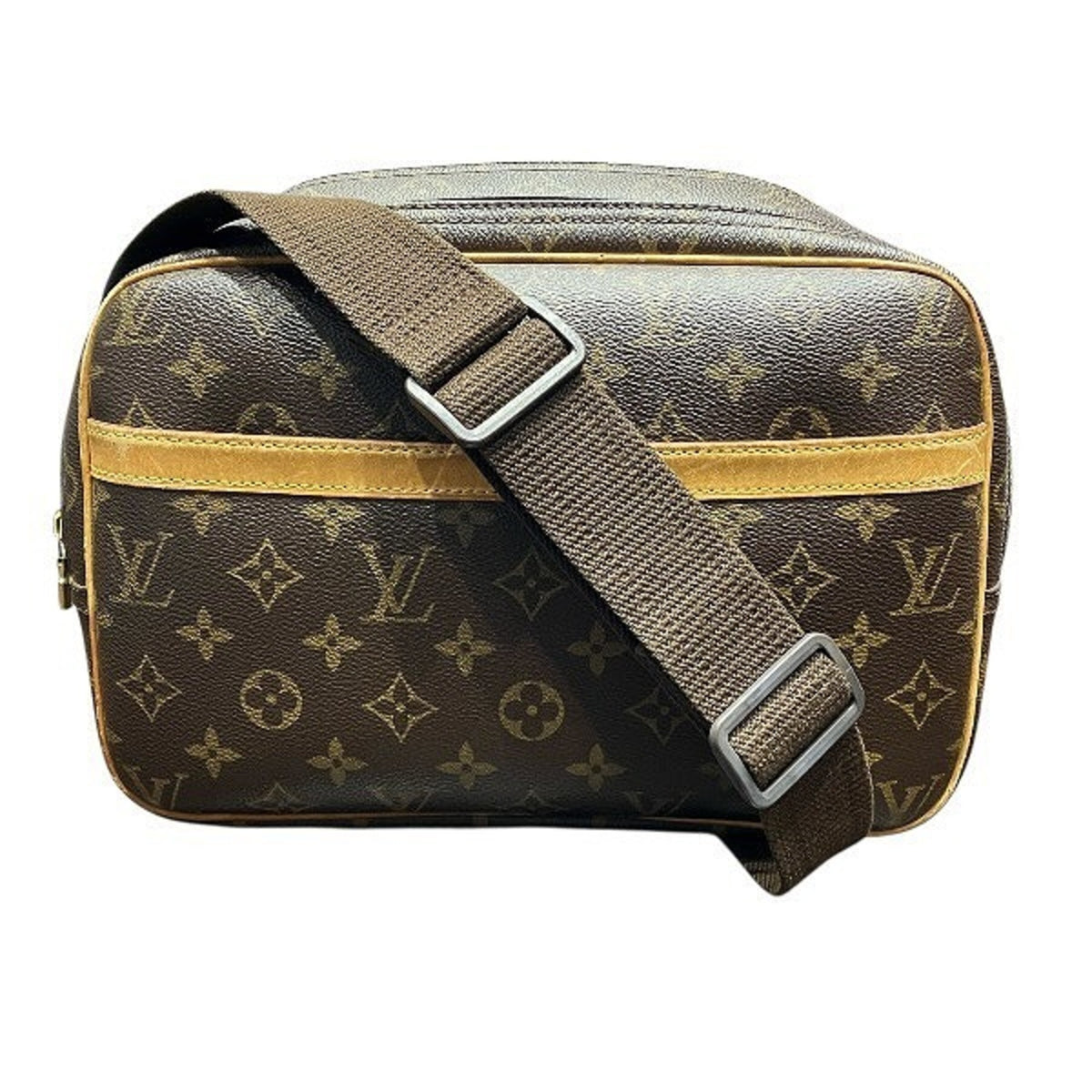 Louis Vuitton Brown Monogram Shoulder Bag (Pre-Owned)