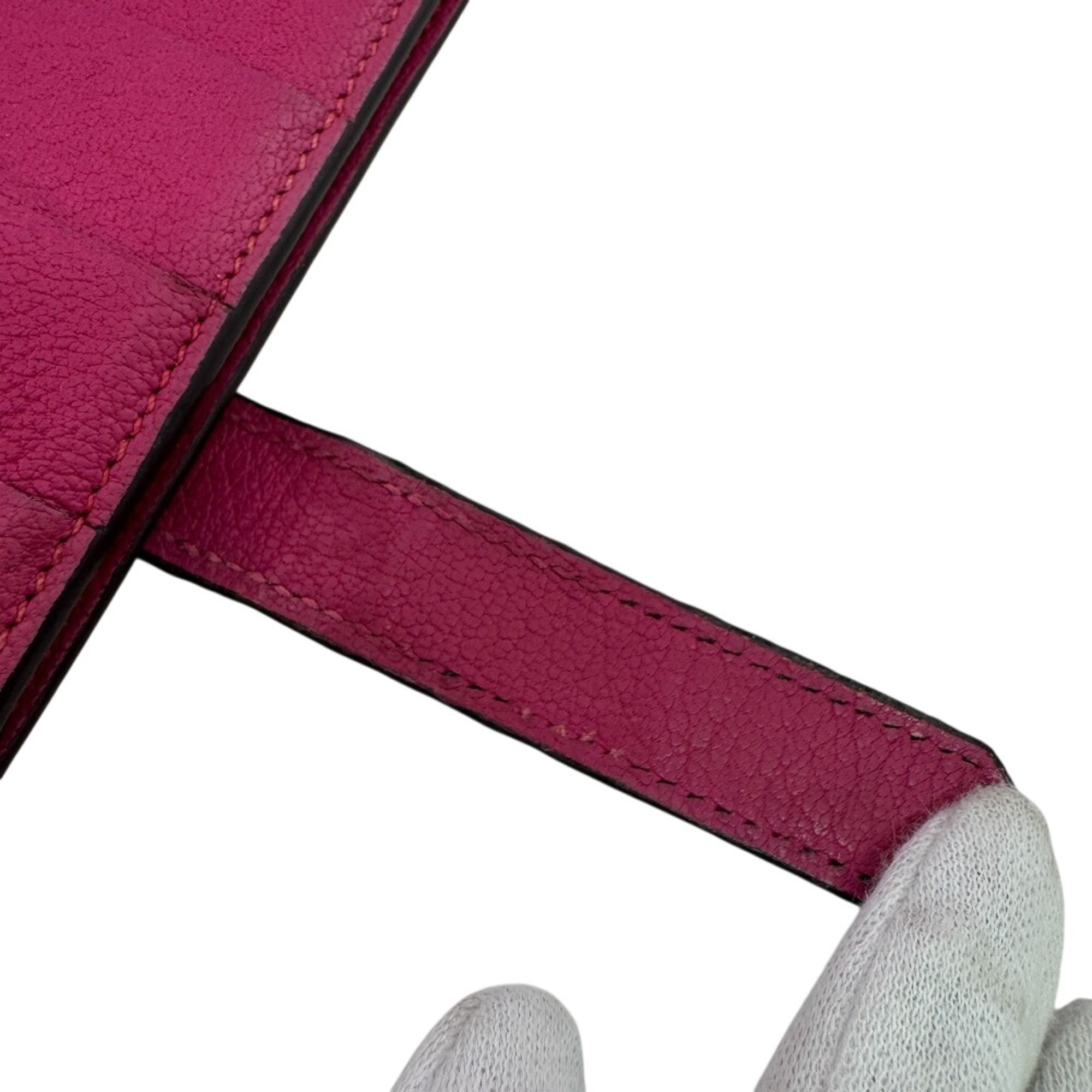 Hermes Pink Chevre Leather (Pre-Owned)