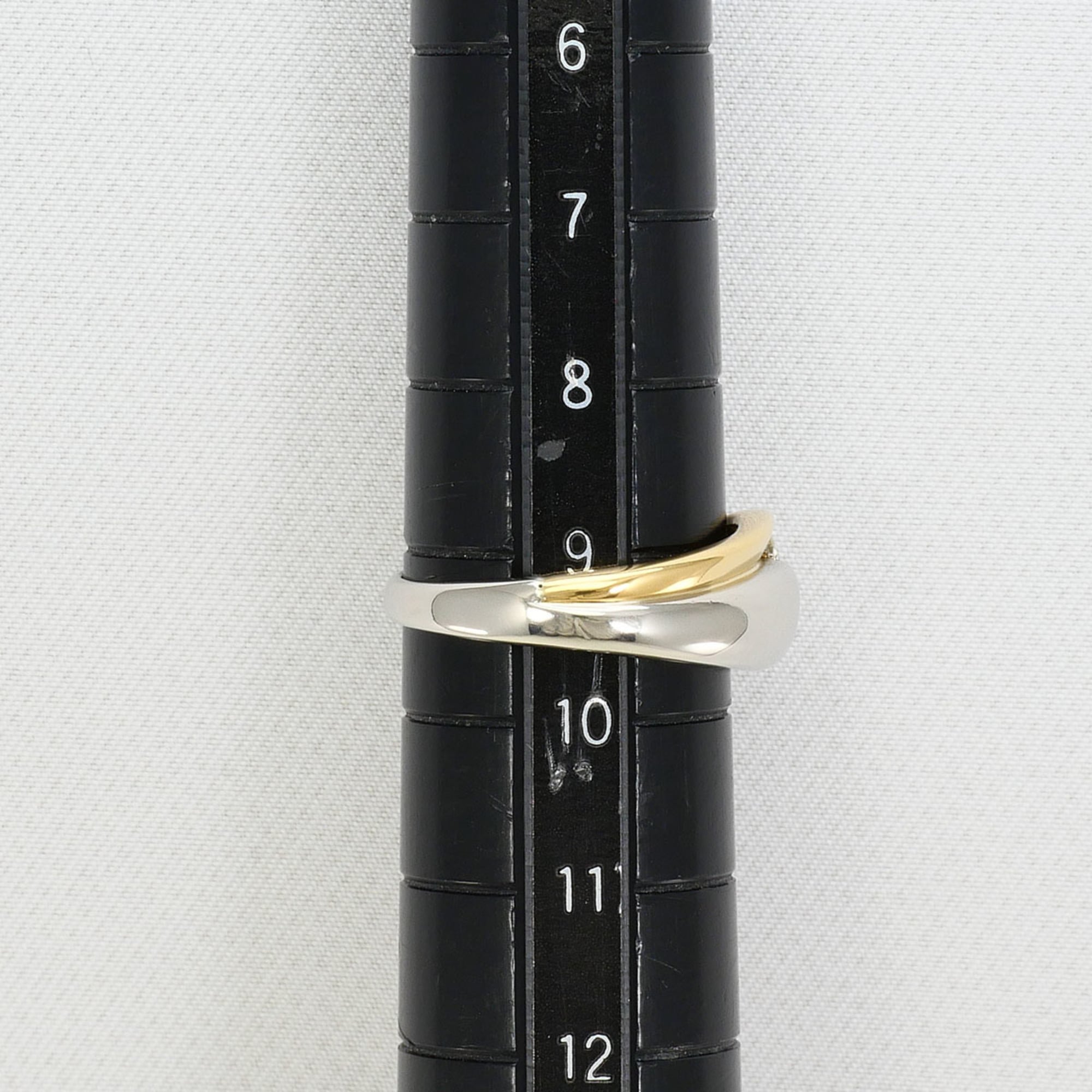 Unbranded Platinum Yellow Gold Yellow Gold (18K) Platinum 900 Band Ring (Pre-Owned)