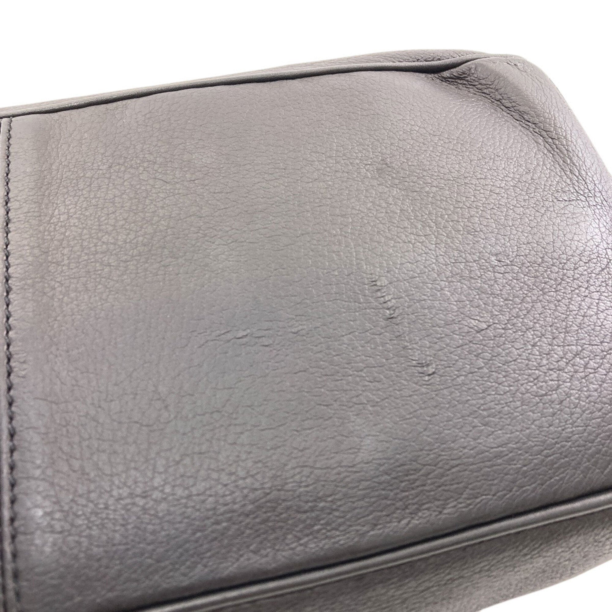 Celine Boogie Black Leather Handbag (Pre-Owned)