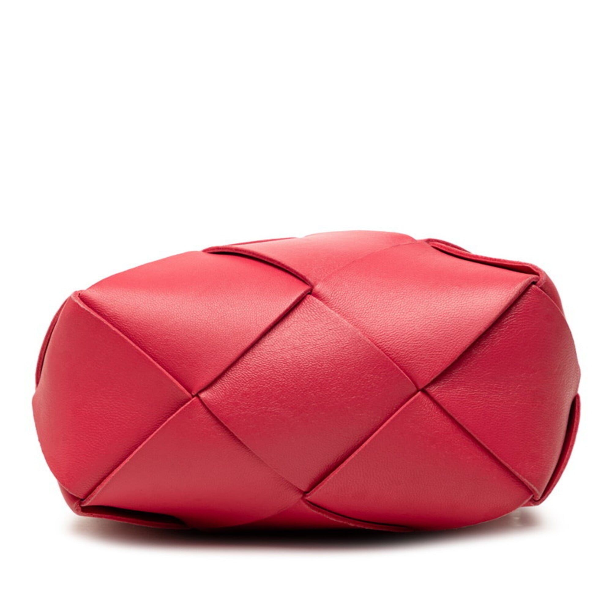 Bottega Veneta Pink Leather Shoulder Bag (Pre-Owned)