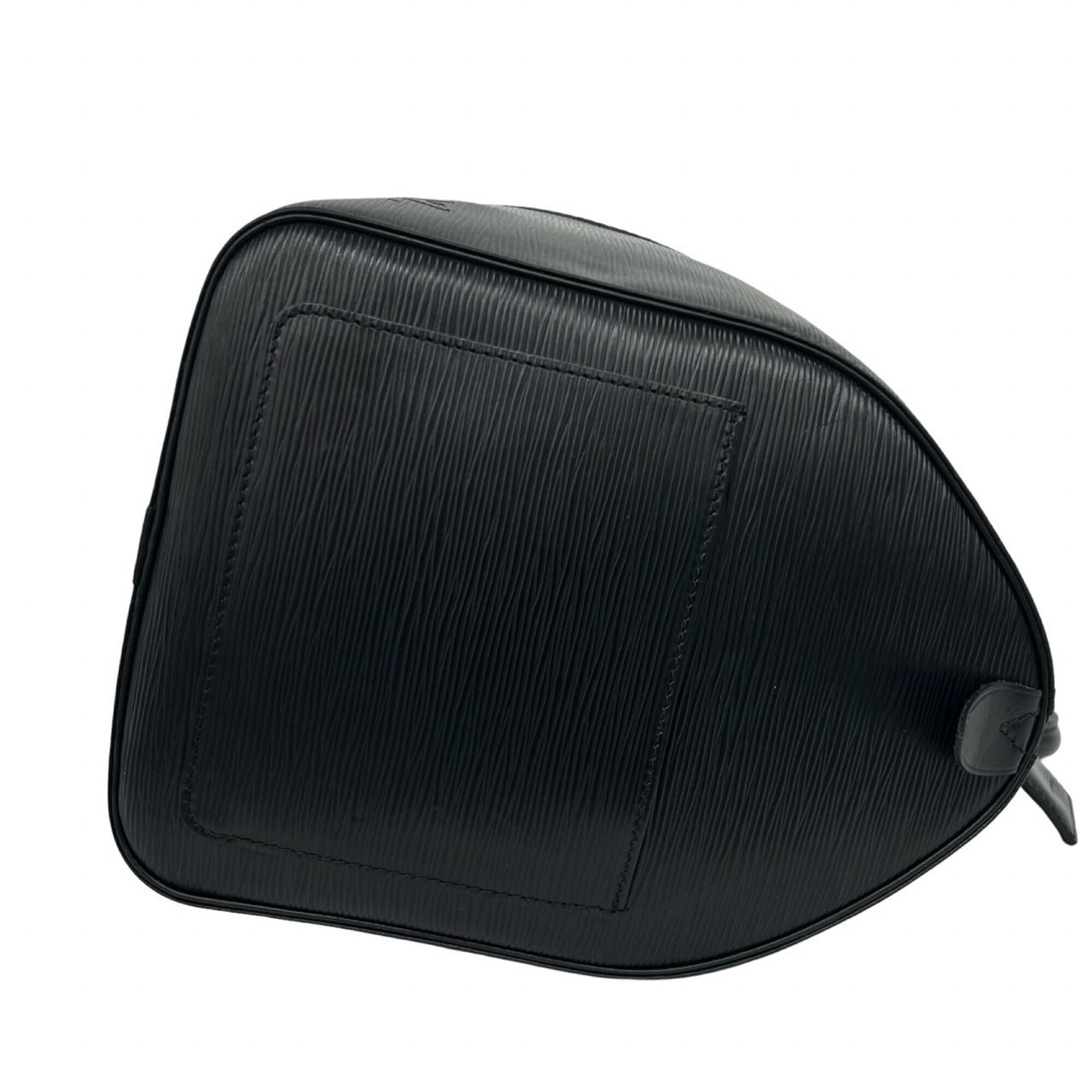 Louis Vuitton Black Leather Boston Bag (Pre-Owned)