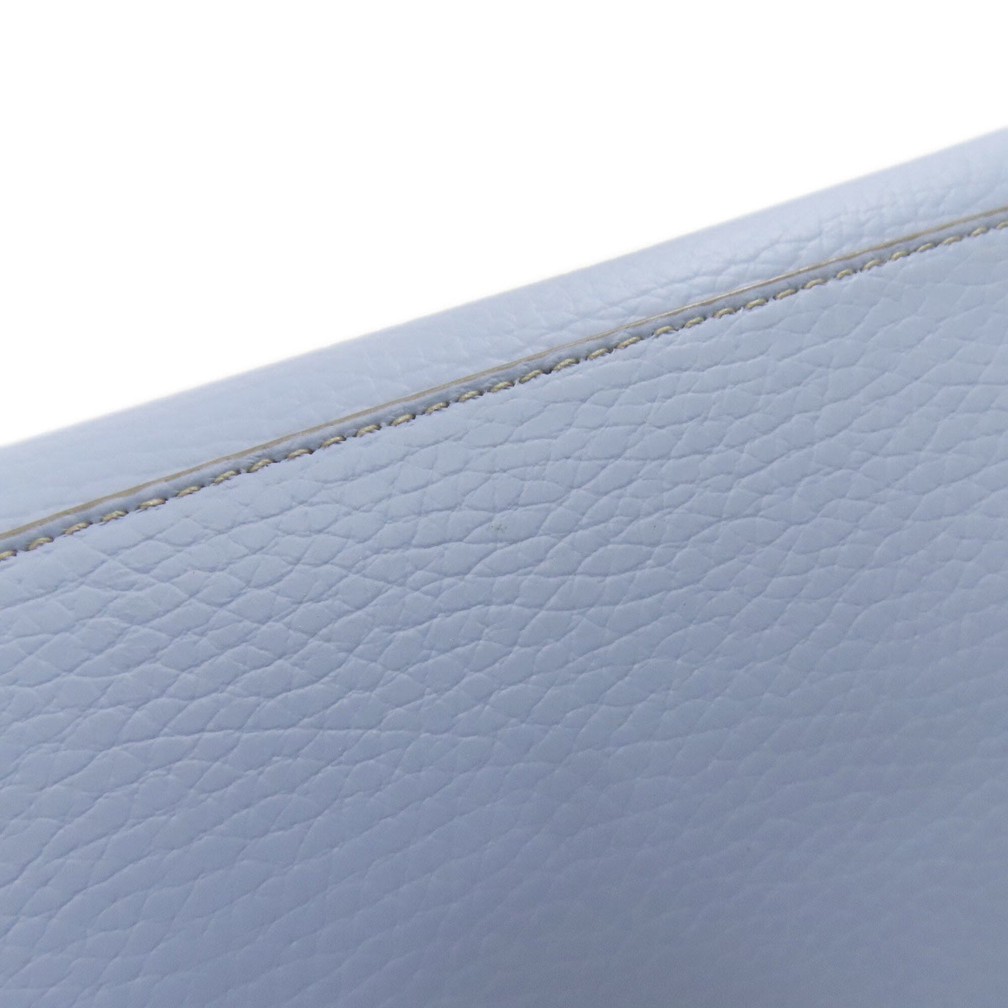 Tod's Light Blue Leather Handbag (Pre-Owned)