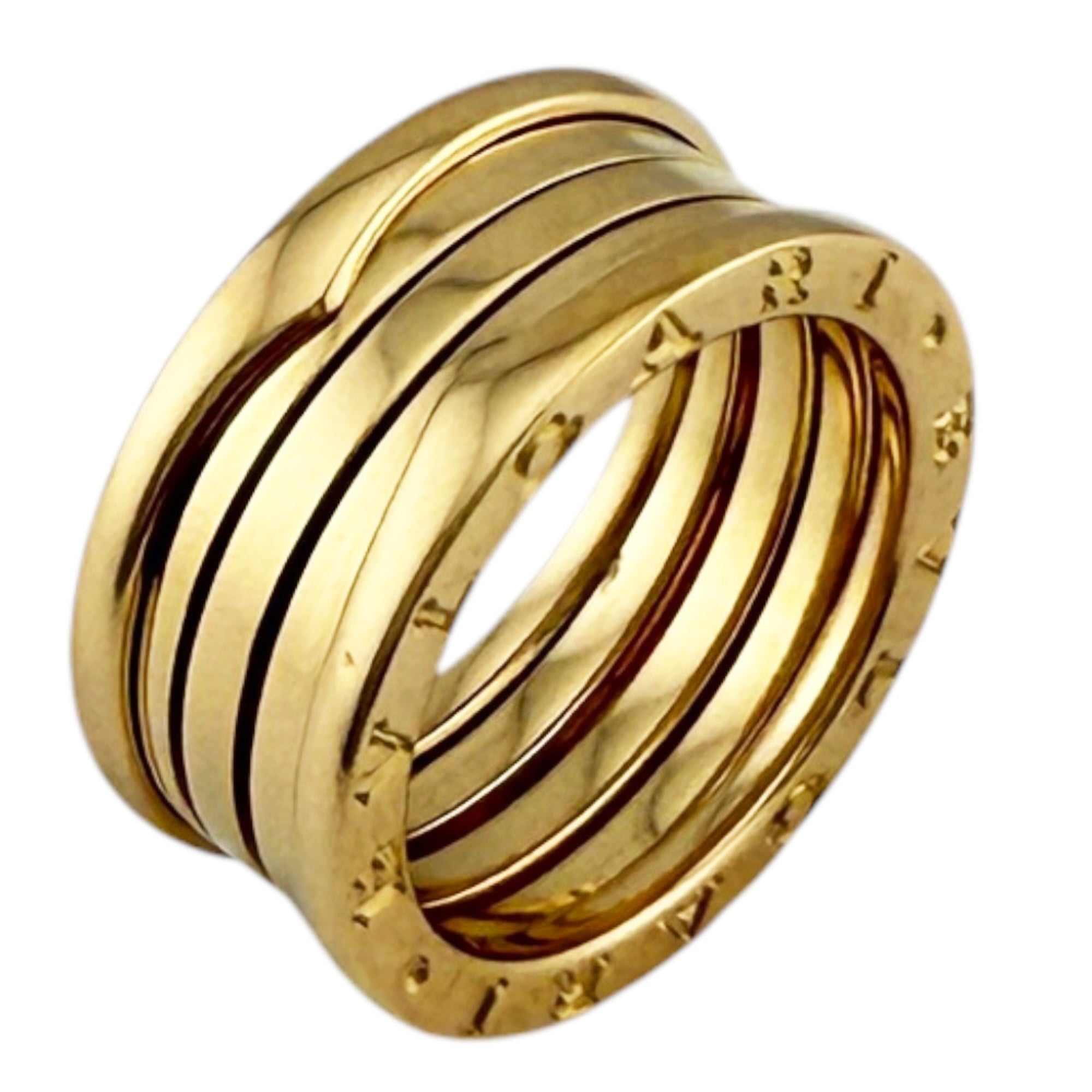 Bvlgari B.Zero1 Gold Yellow Gold (18K) Band Ring (Pre-Owned)