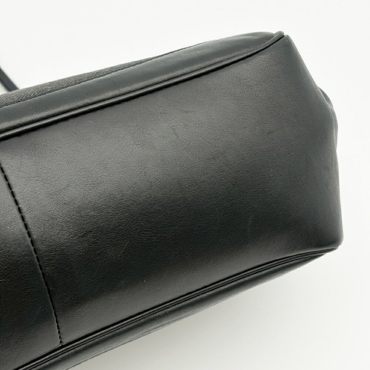 Gucci Black Denim Leather Handbag (Pre-Owned)