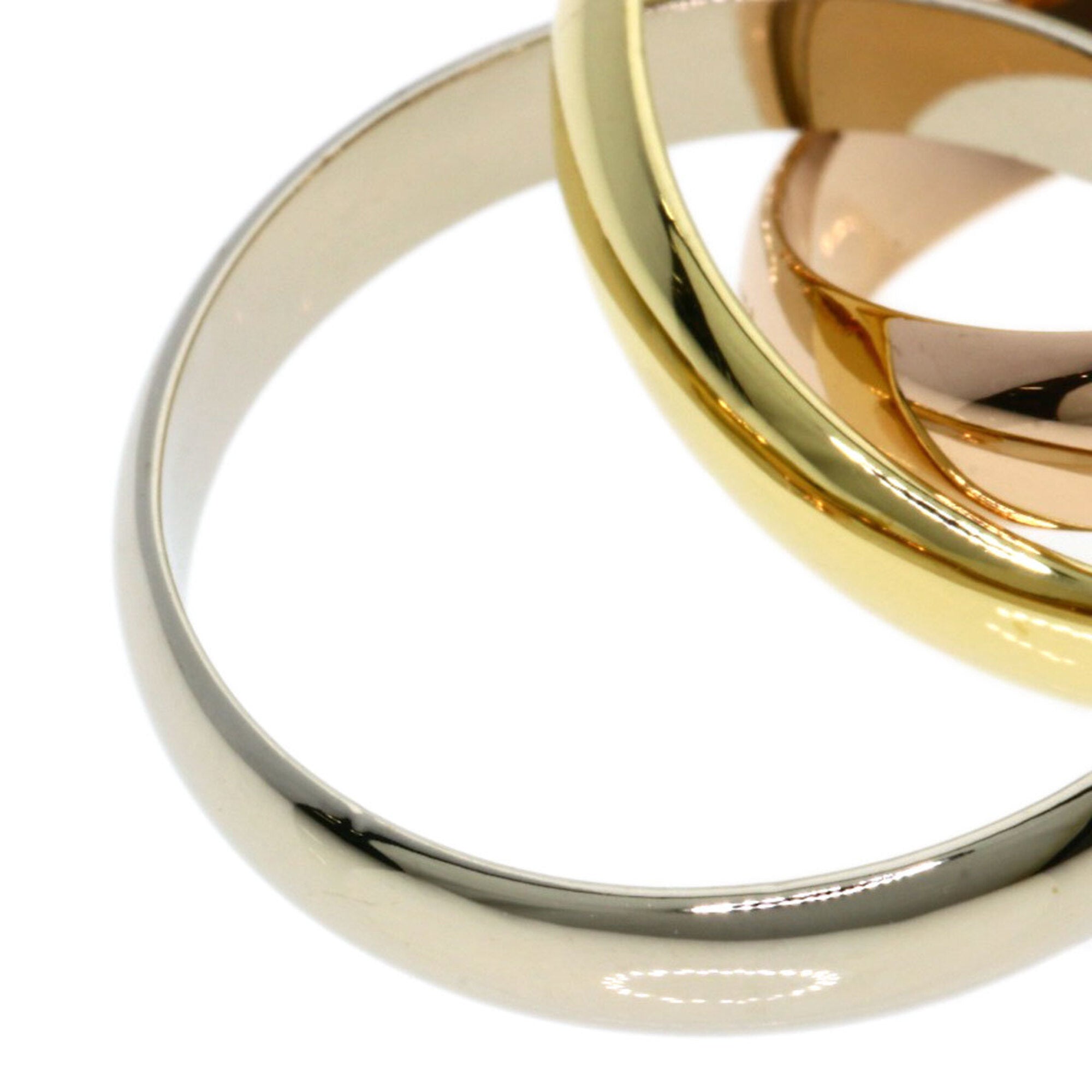 Cartier Yellow Gold (18K) Pink Gold (18K) White Gold (18K) Band Ring (Pre-Owned)