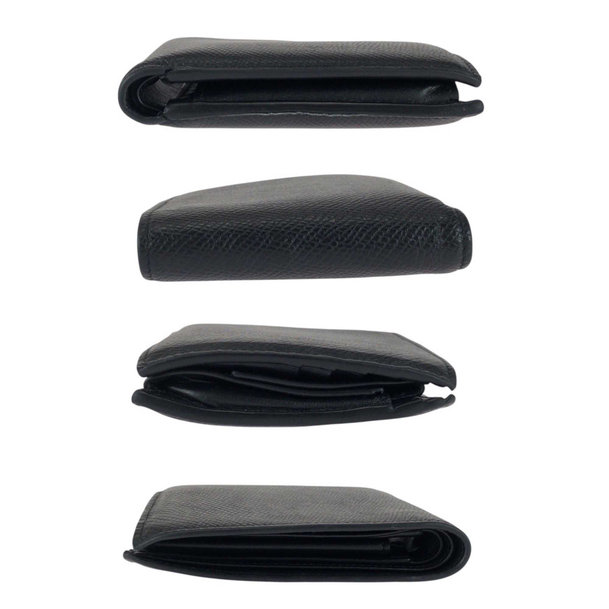 Celine Black Leather Coin Purse/Coin Case (Pre-Owned)