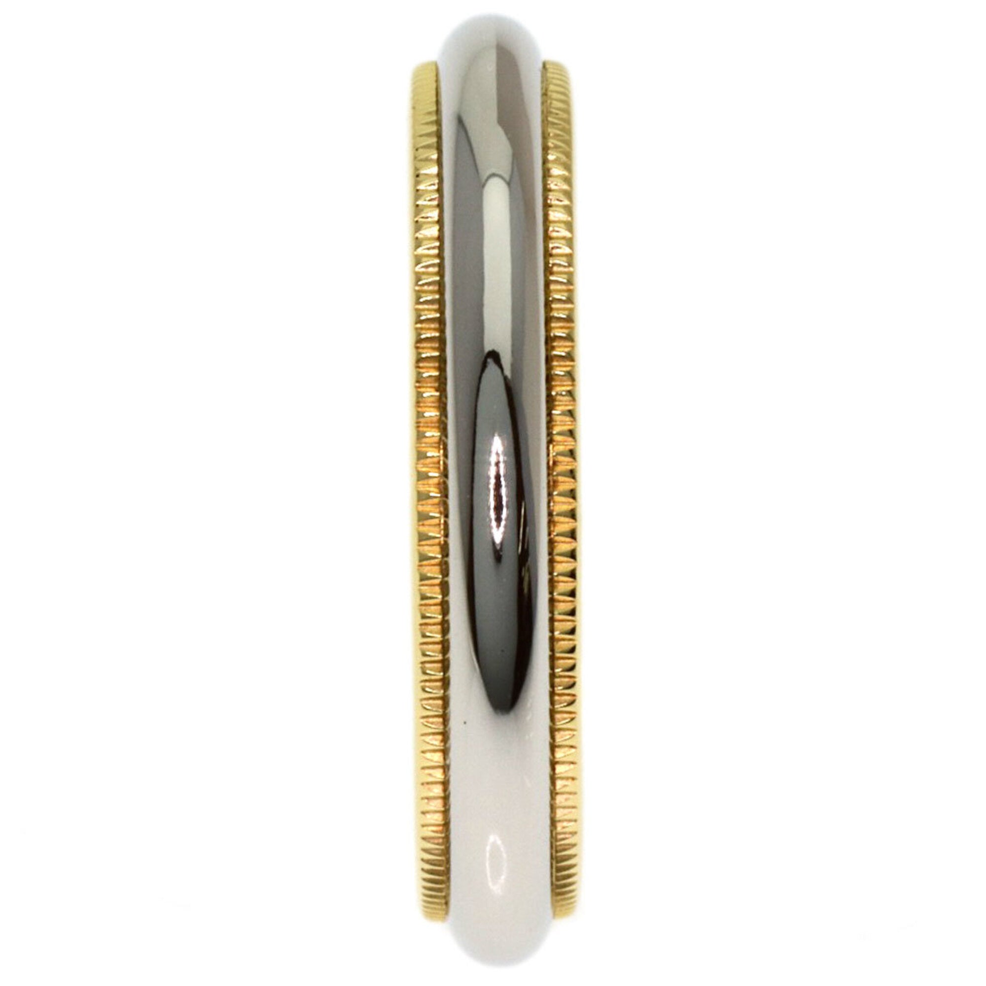 Tiffany Platinum Yellow Gold Yellow Gold (18K) Platinum 950 Band Ring (Pre-Owned)