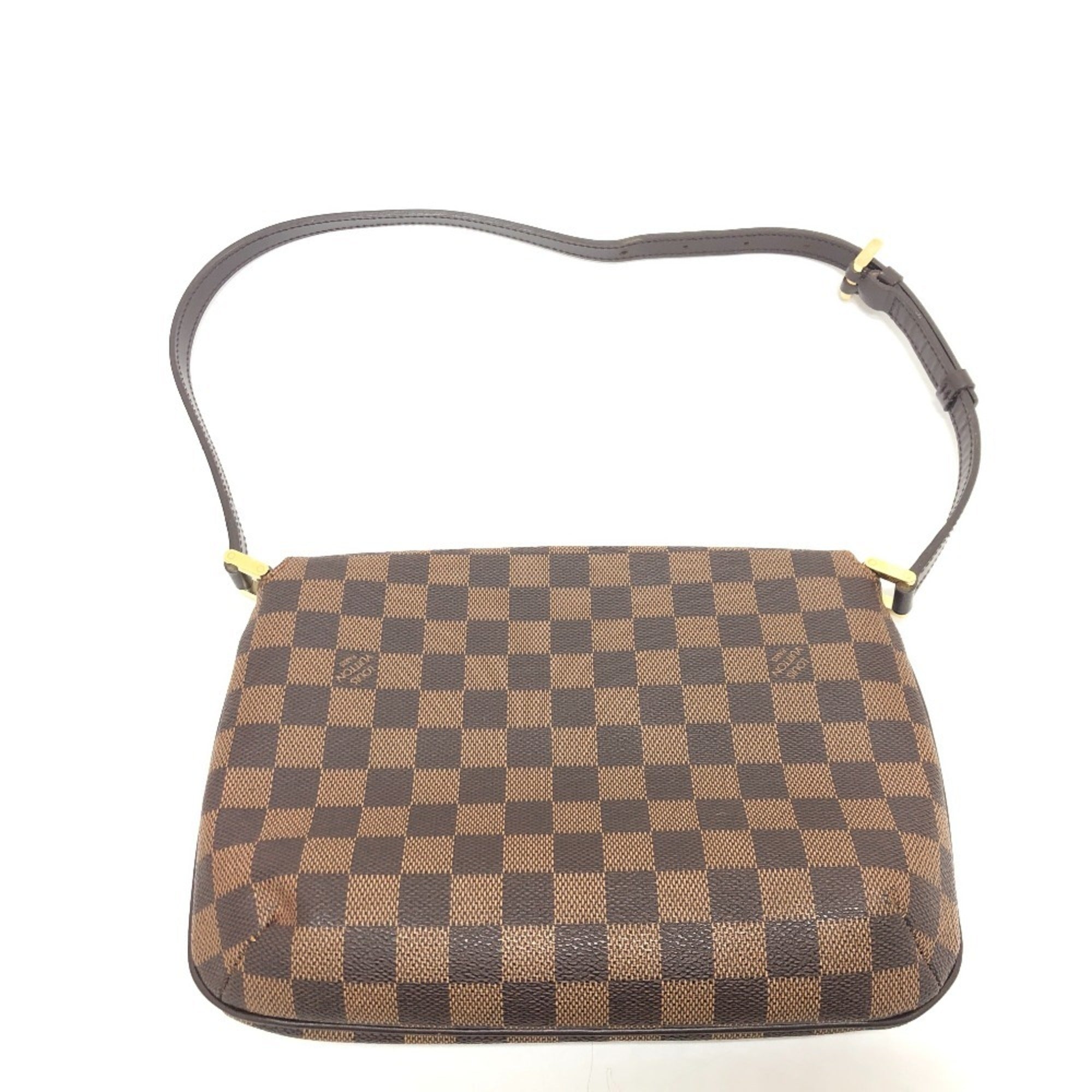 Louis Vuitton Ebene Damier Canvas Handbag Shoulder Bag (Pre-Owned)