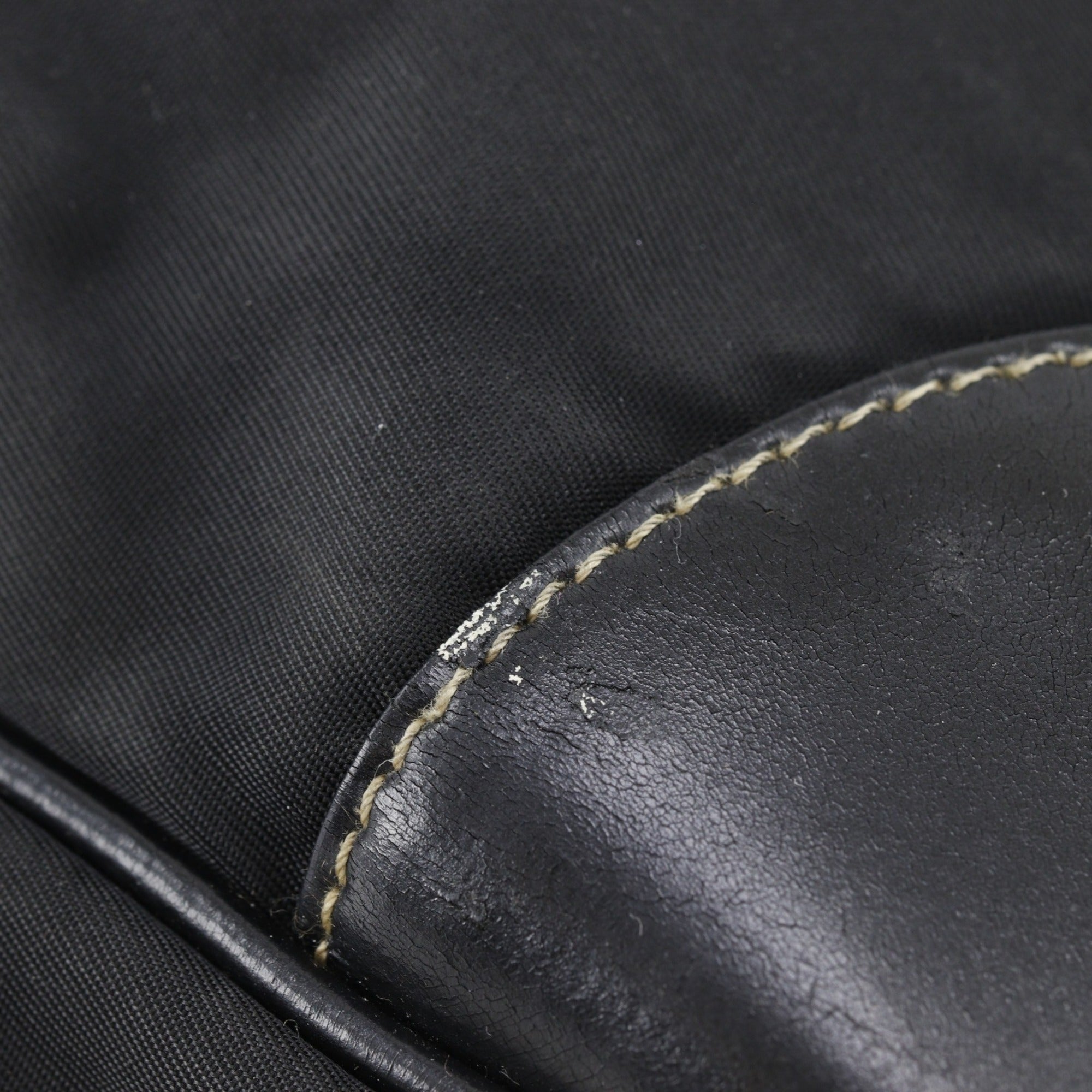 Prada Black Nylon Shoulder Bag (Pre-Owned)