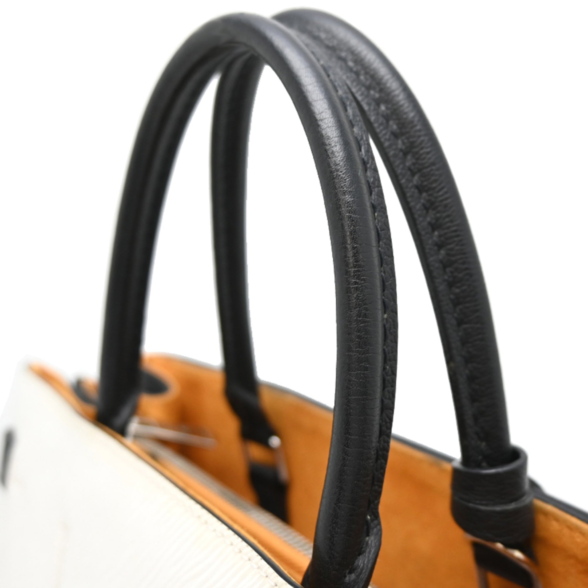 Louis Vuitton Black White Epi Leather Handbag (Pre-Owned)