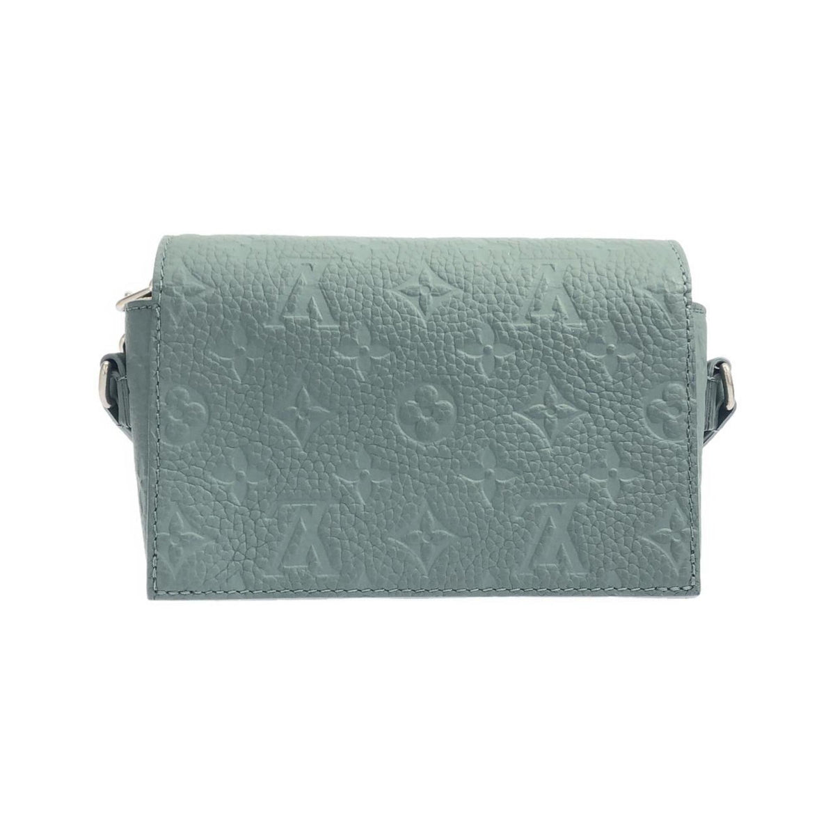 Louis Vuitton Green Leather Shoulder Bag (Pre-Owned)
