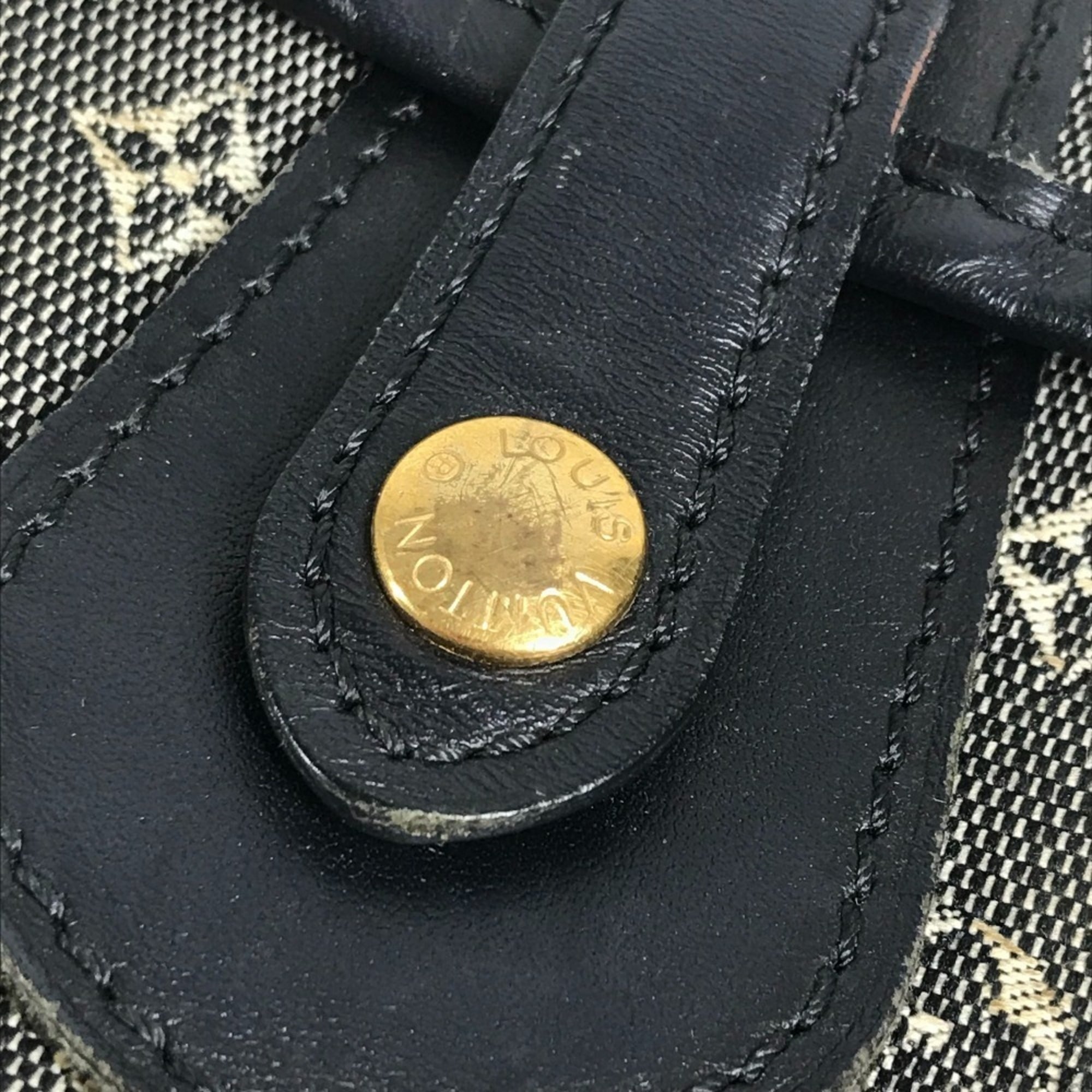 Louis Vuitton Navy Monogram Mini Shoulder Bag (Pre-Owned)
