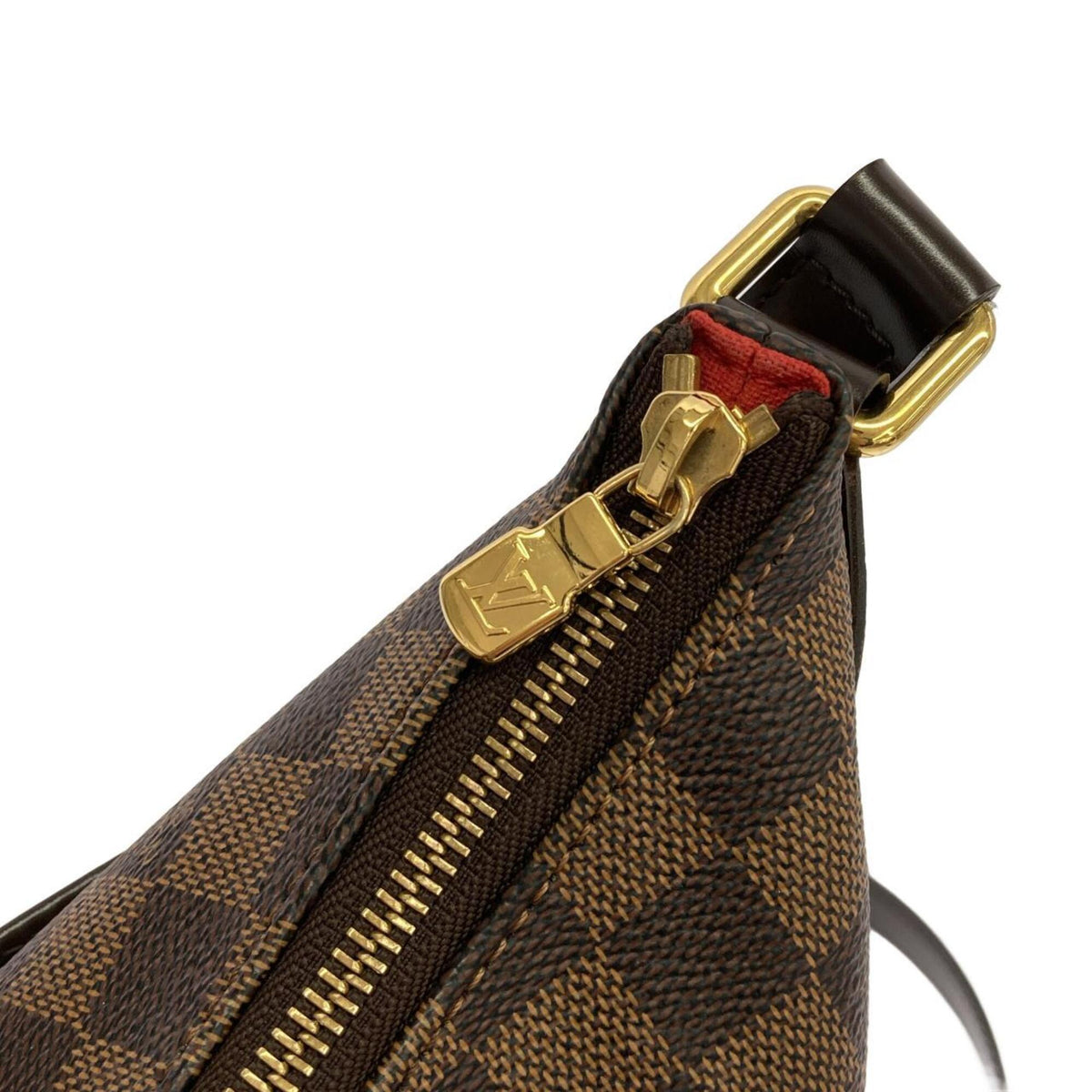 Louis Vuitton Ebene Coated Canvas Shoulder Bag (Pre-Owned)