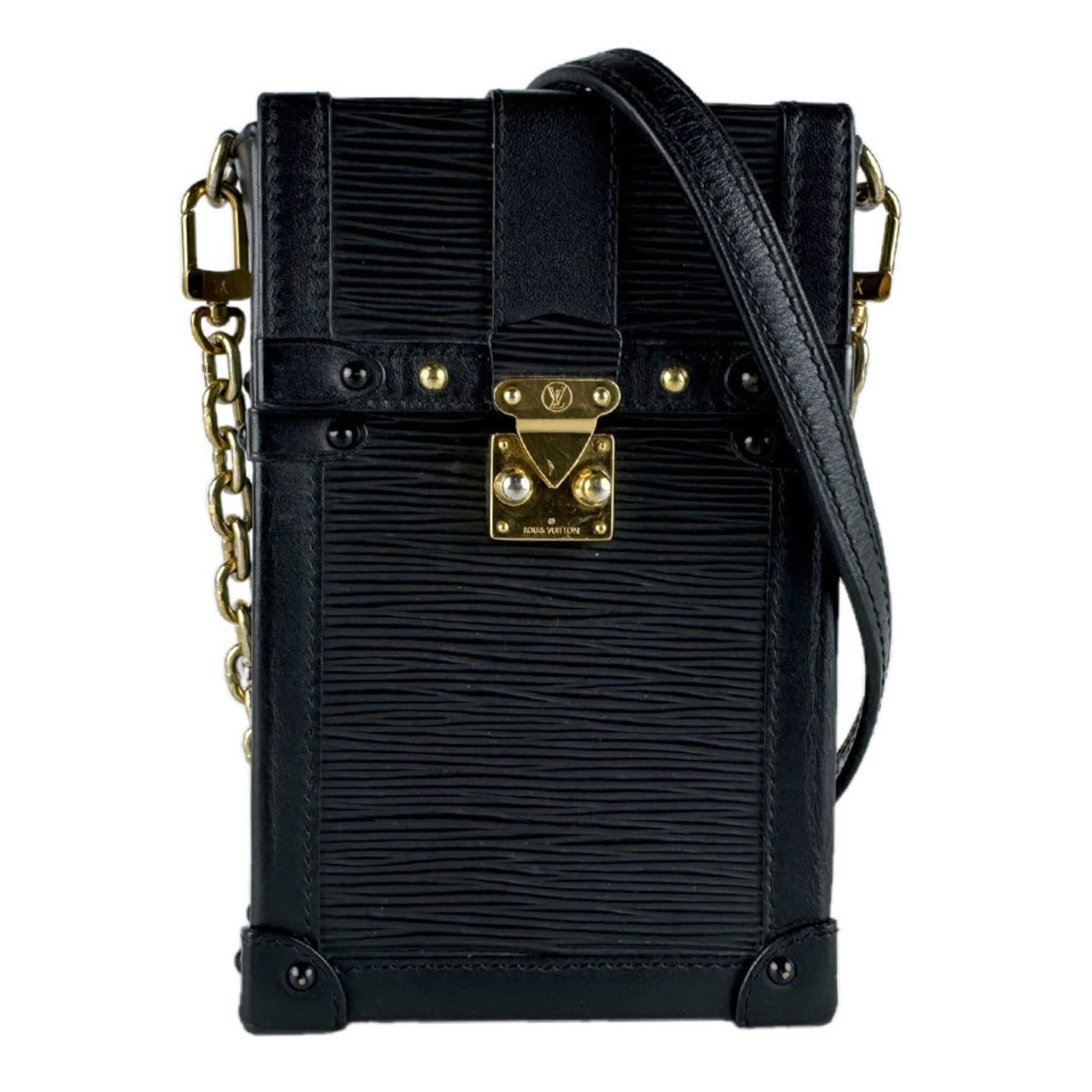 Louis Vuitton Black Epi Leather Pochette Shoulder Bag (Pre-Owned)
