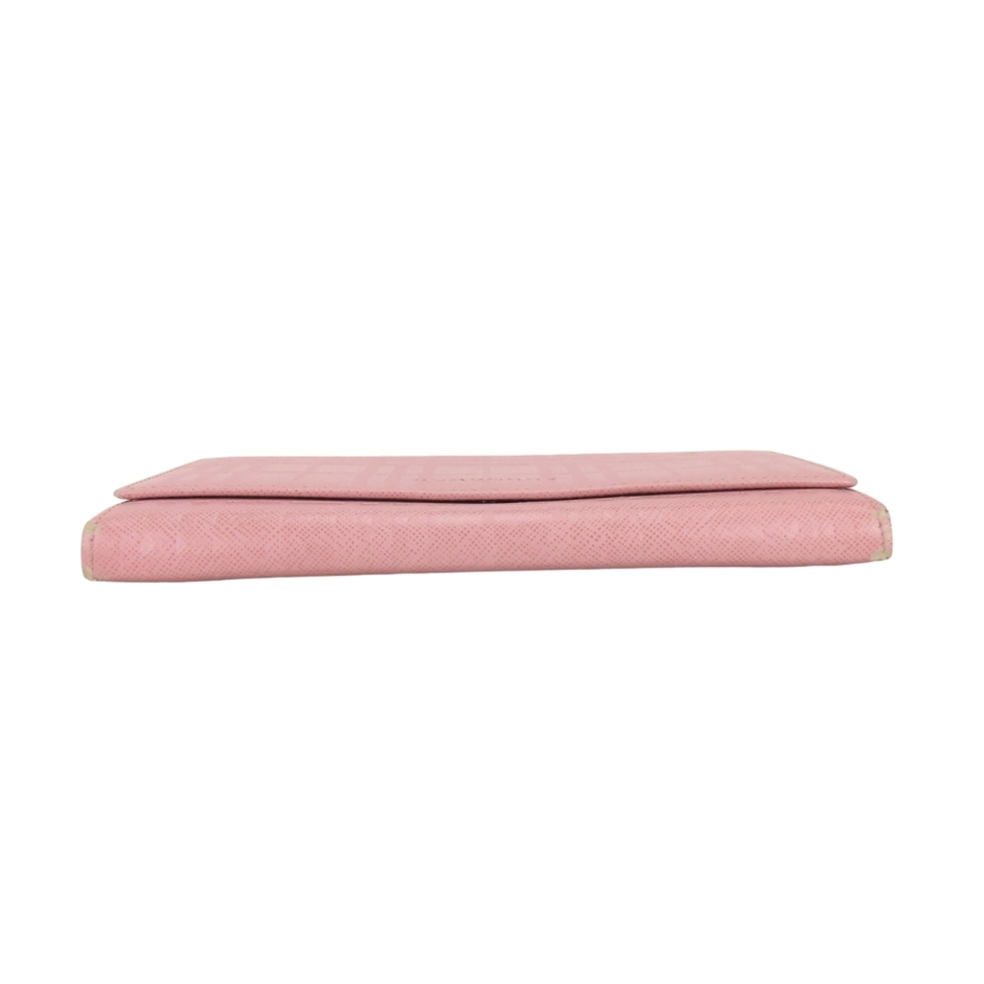 Burberry Pink Leather Coin Purse/Coin Case (Pre-Owned)