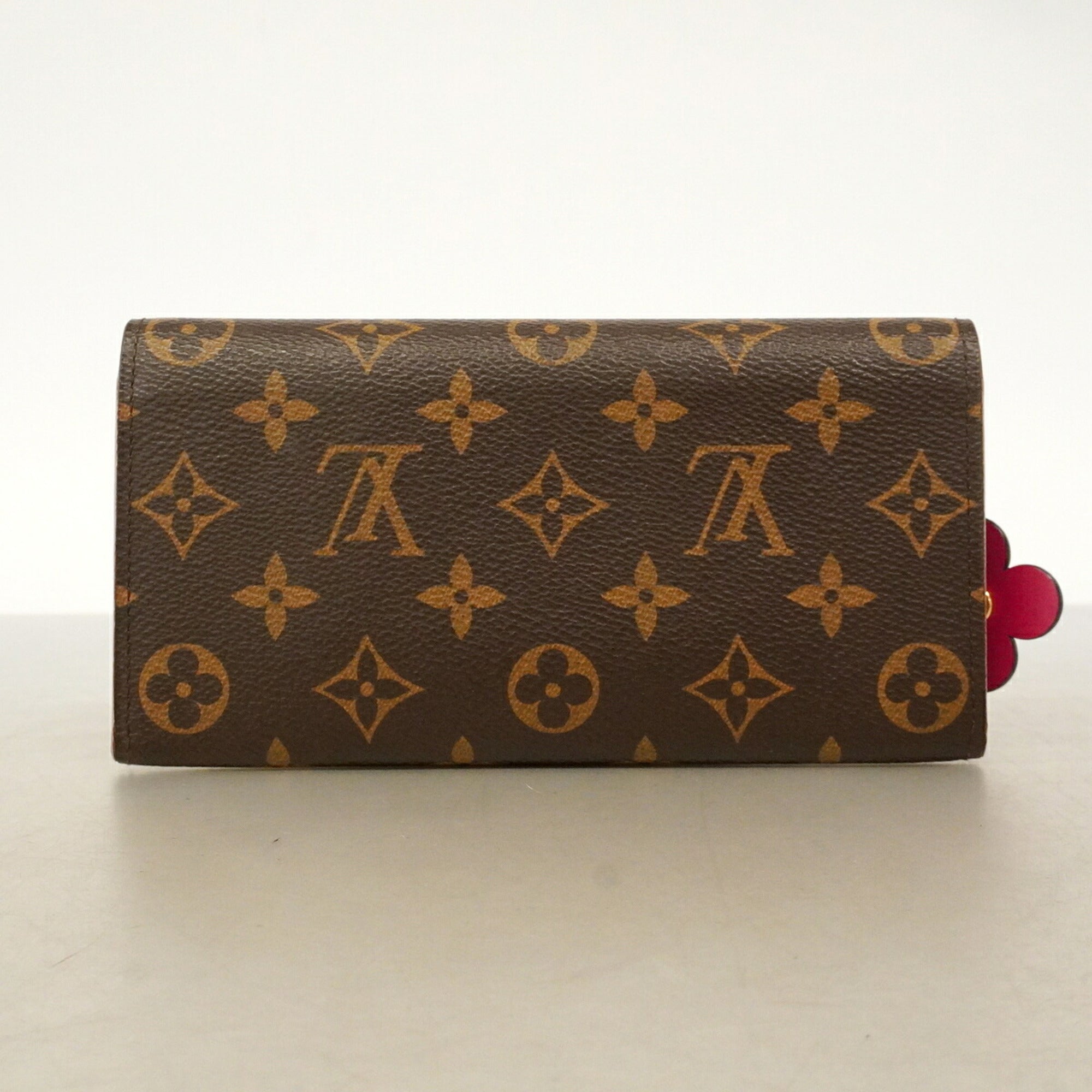Louis Vuitton Brown Rose Ballerine Long Wallet (Bi-Fold) (Pre-Owned)