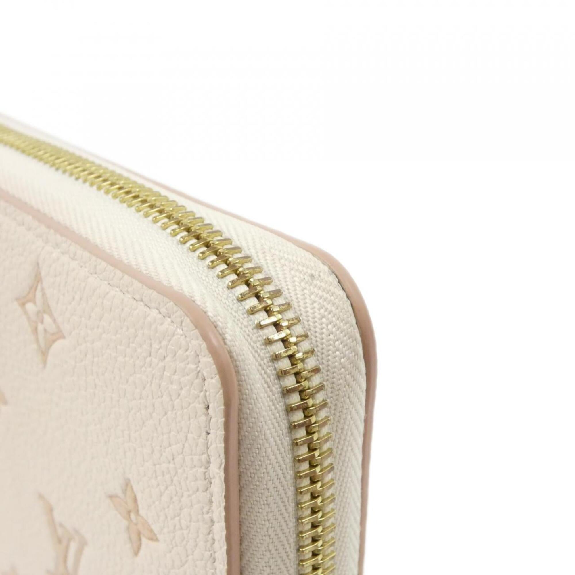 Louis Vuitton Monogram Empreinte Bicolor White Monogram Empreinte Long Wallet (Bi-Fold) (Pre-Owned)