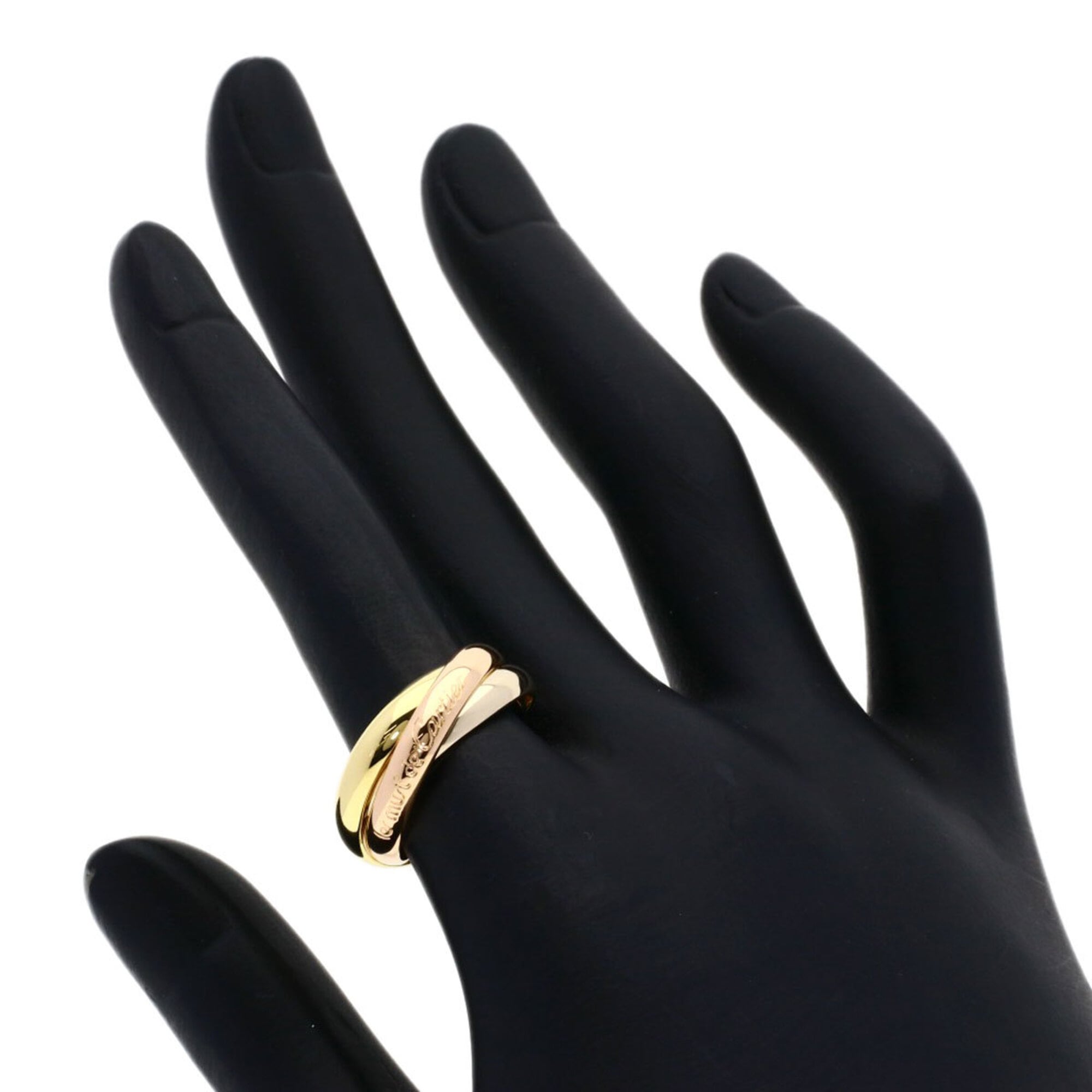 Cartier Yellow Gold (18K) Pink Gold (18K) White Gold (18K) Band Ring (Pre-Owned)