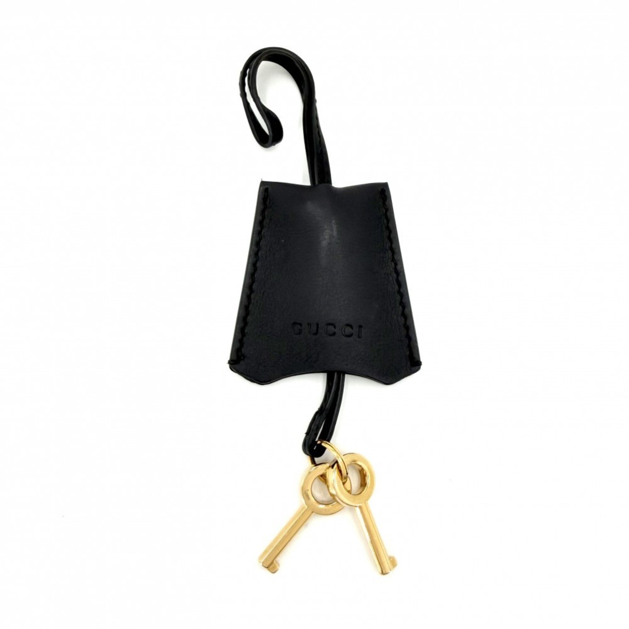 Gucci Black Leather Shoulder Bag (Pre-Owned)