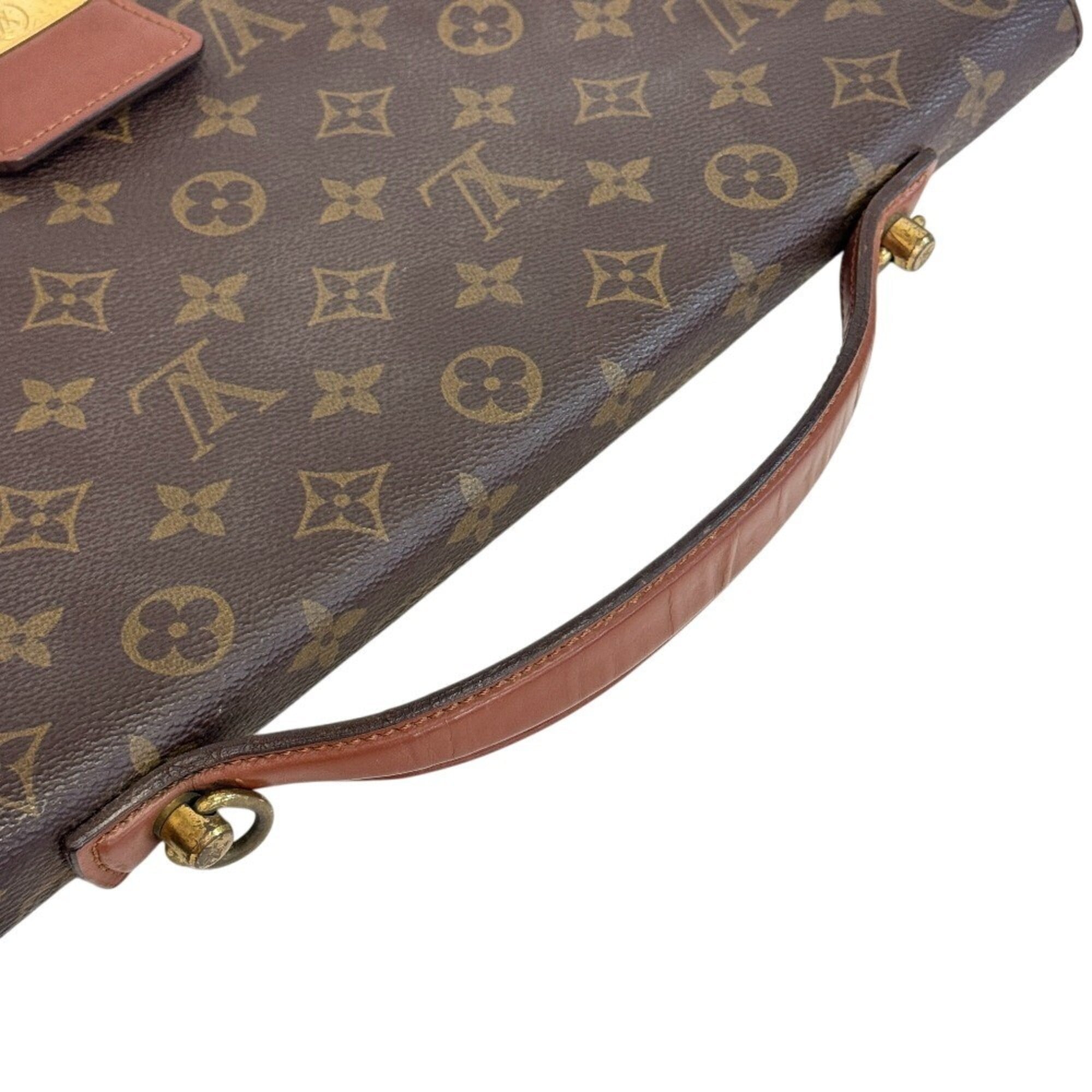 Louis Vuitton Monogram Brown Monogram Briefcase (Pre-Owned)